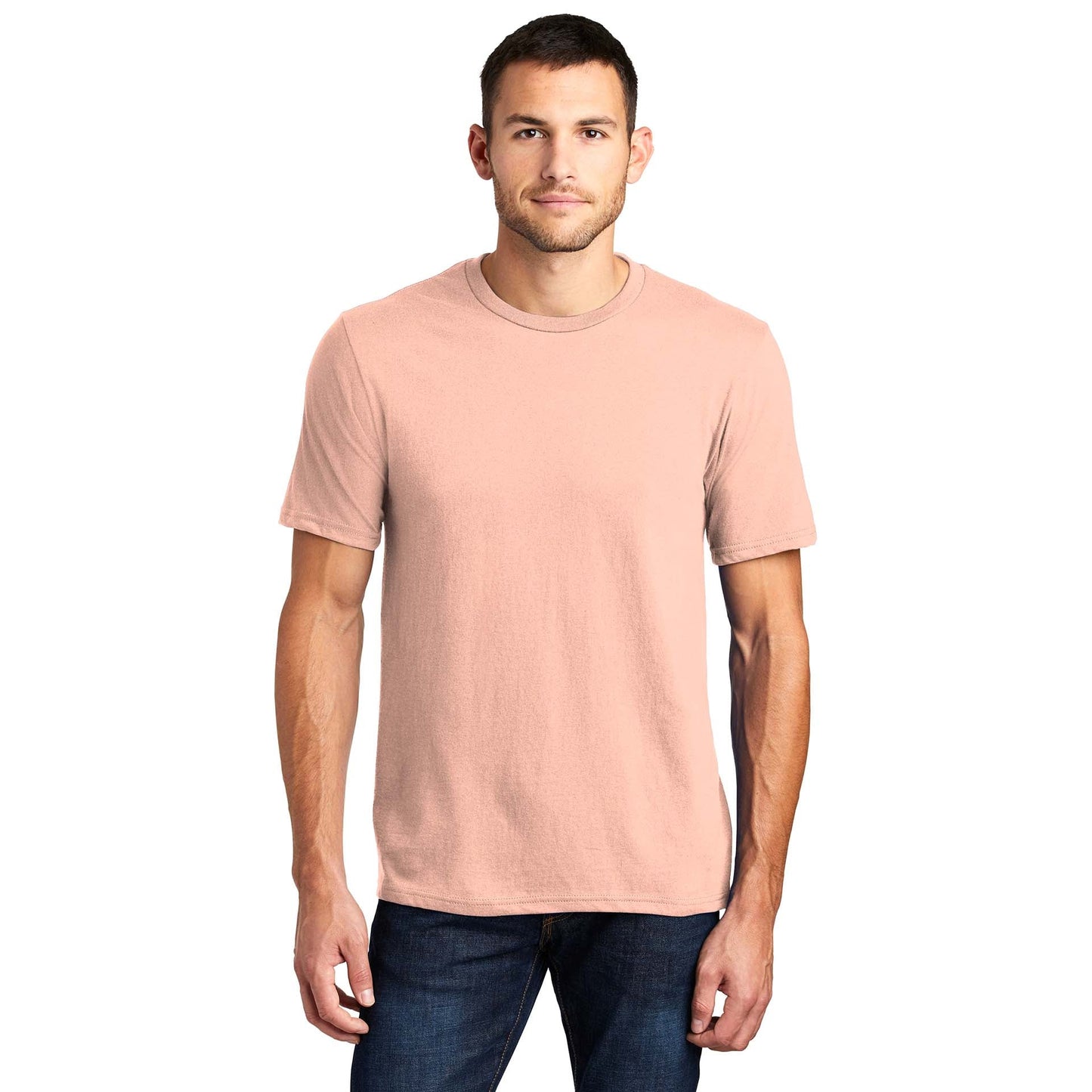 Black T-Shirts - District - Soft Fabric - Trendy Style
