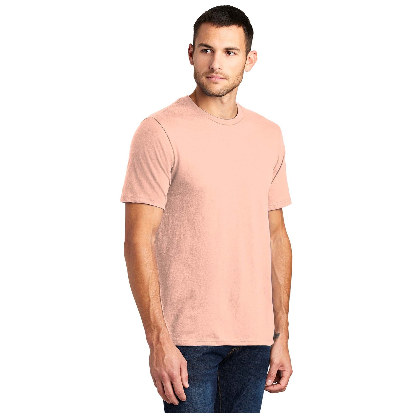 Black T-Shirts - District - Soft Fabric - Trendy Style