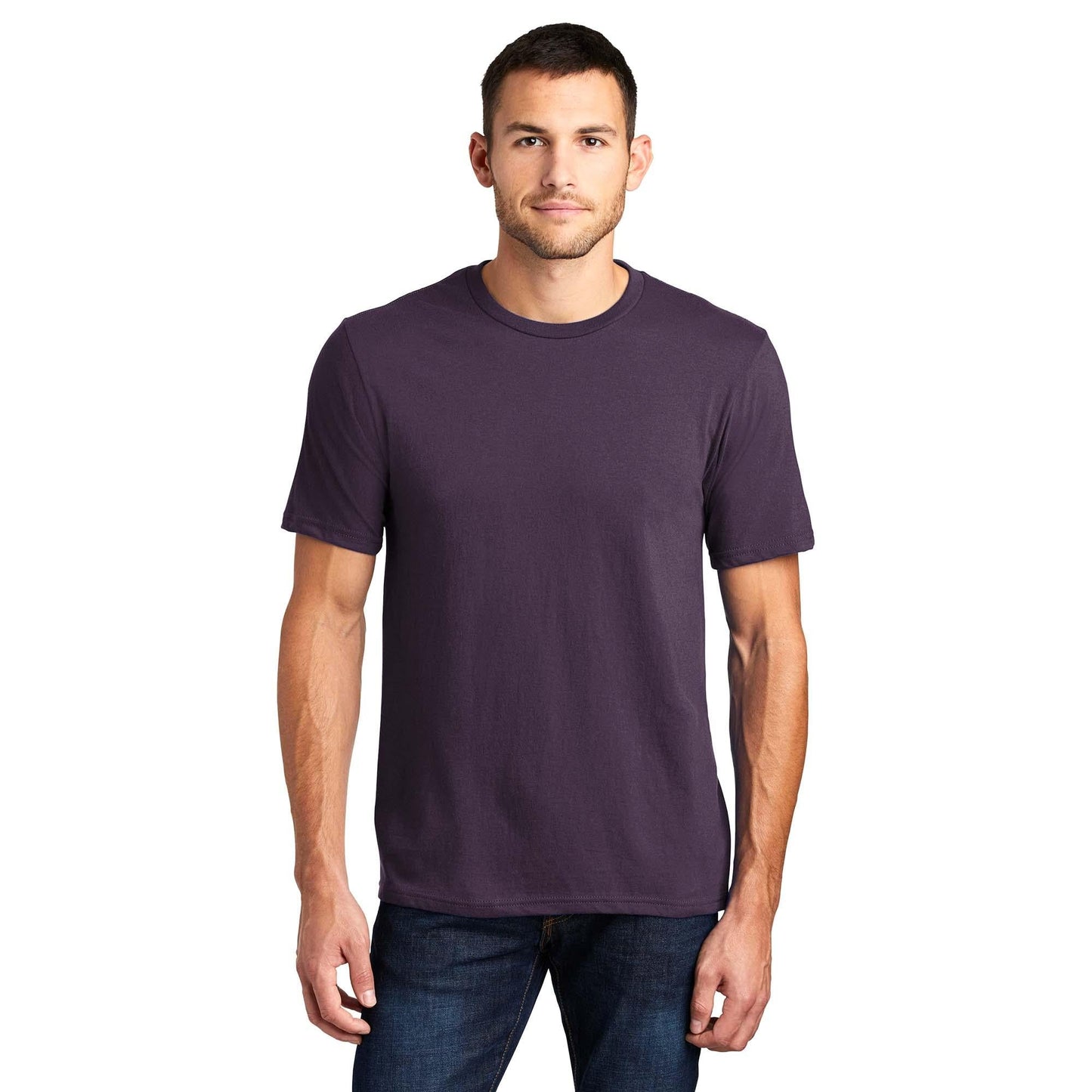 Black T-Shirts - District - Soft Fabric - Trendy Style