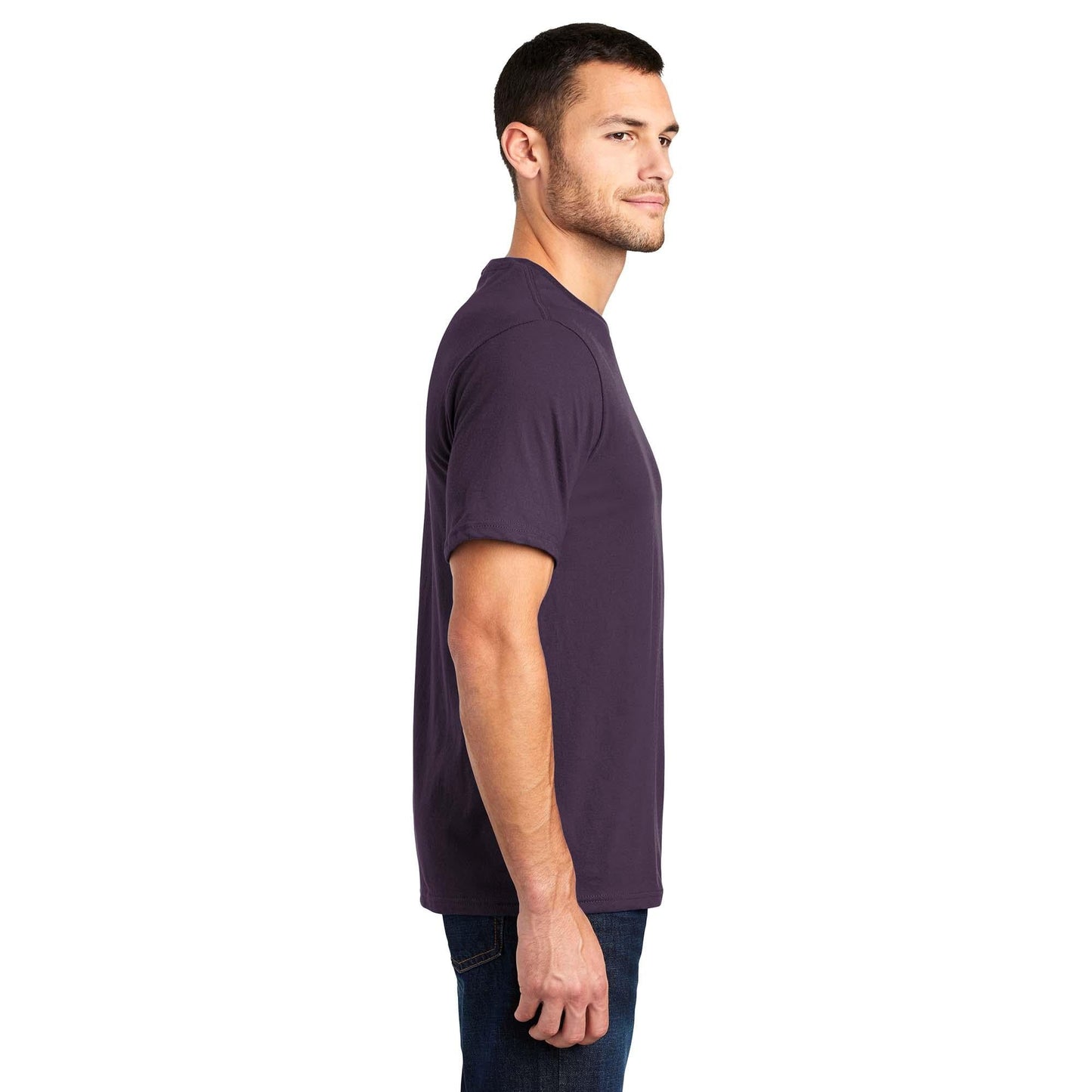 Black T-Shirts - District - Soft Fabric - Trendy Style