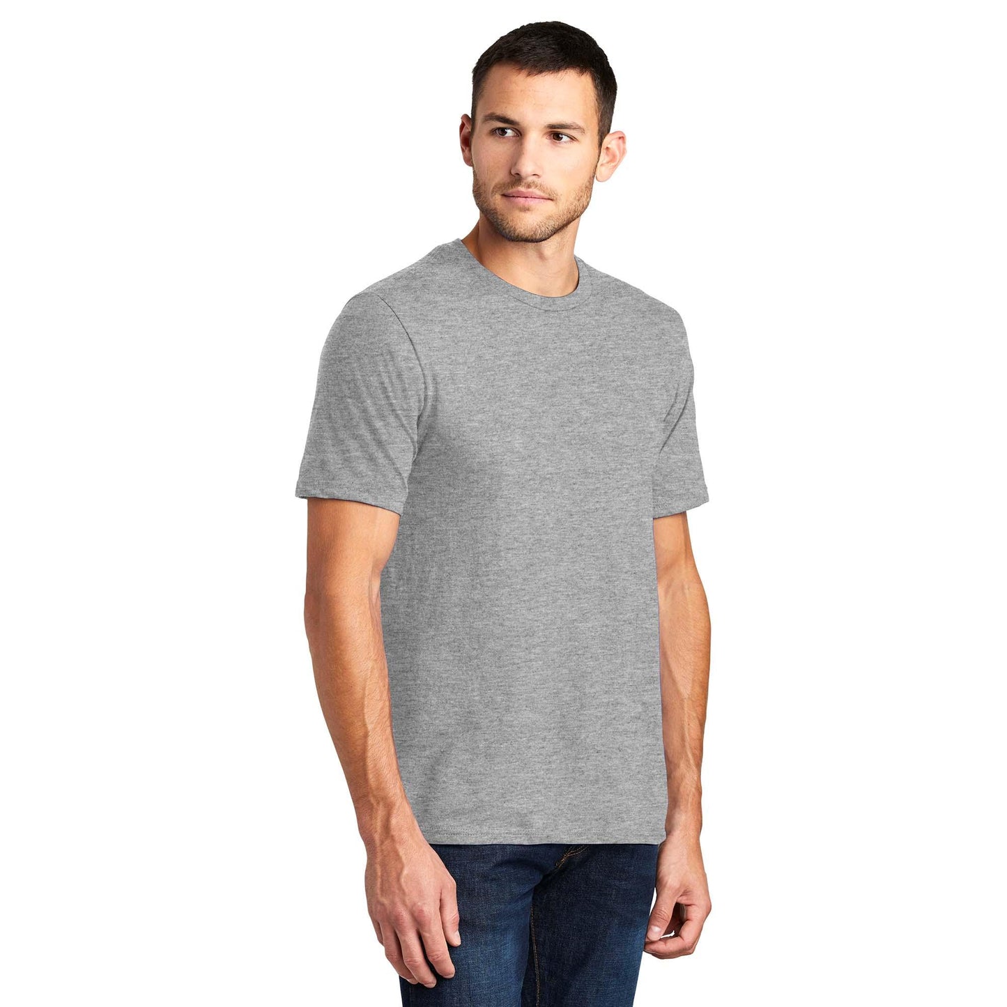 Black T-Shirts - District - Soft Fabric - Trendy Style