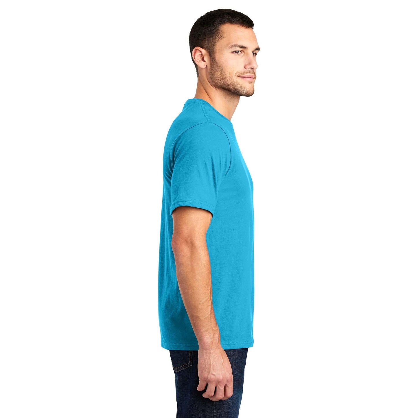 Black T-Shirts - District - Soft Fabric - Trendy Style