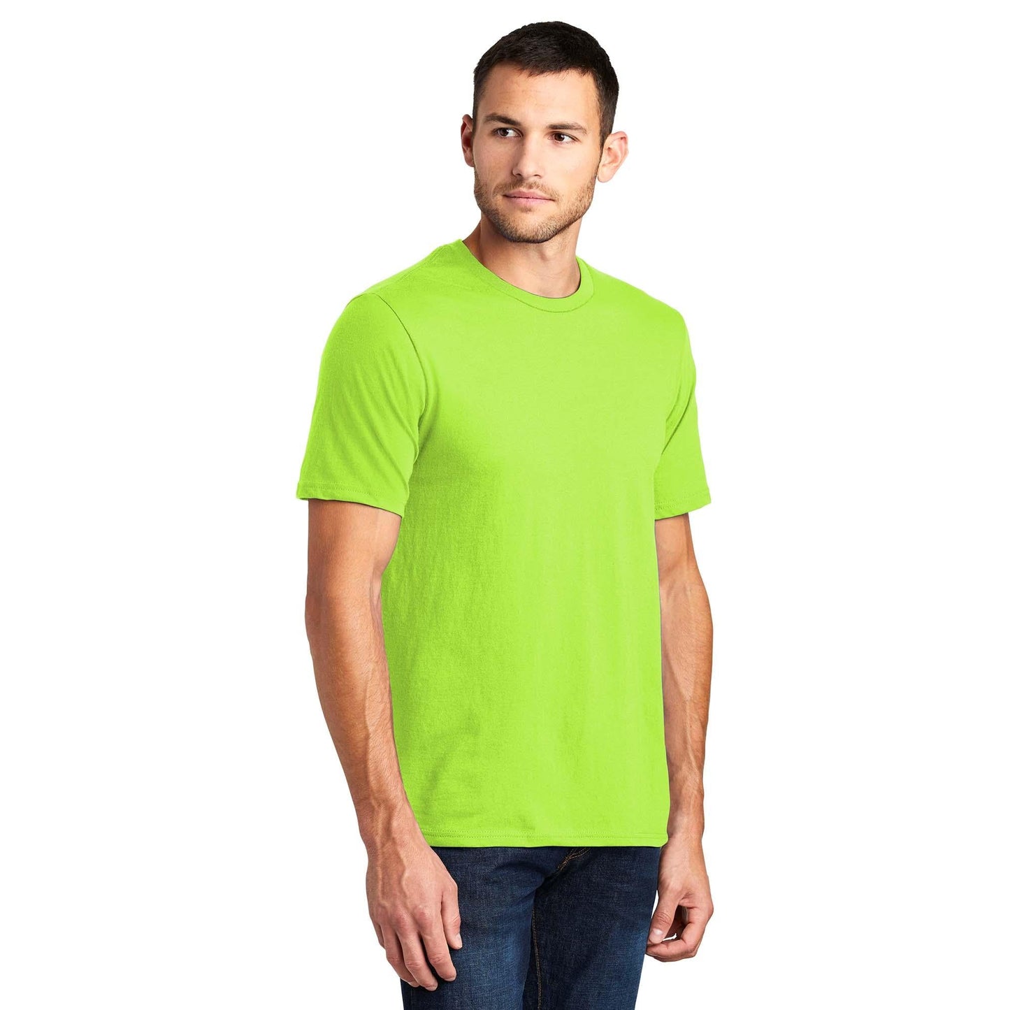 Black T-Shirts - District - Soft Fabric - Trendy Style