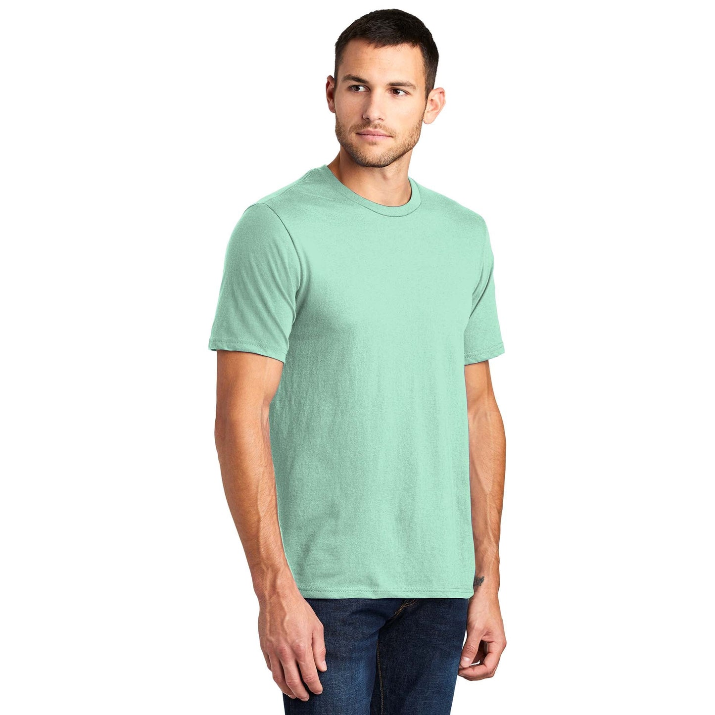 Black T-Shirts - District - Soft Fabric - Trendy Style