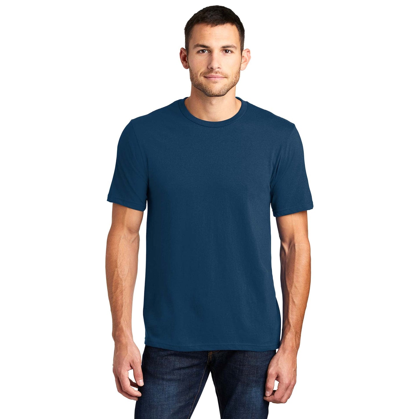 Black T-Shirts - District - Soft Fabric - Trendy Style