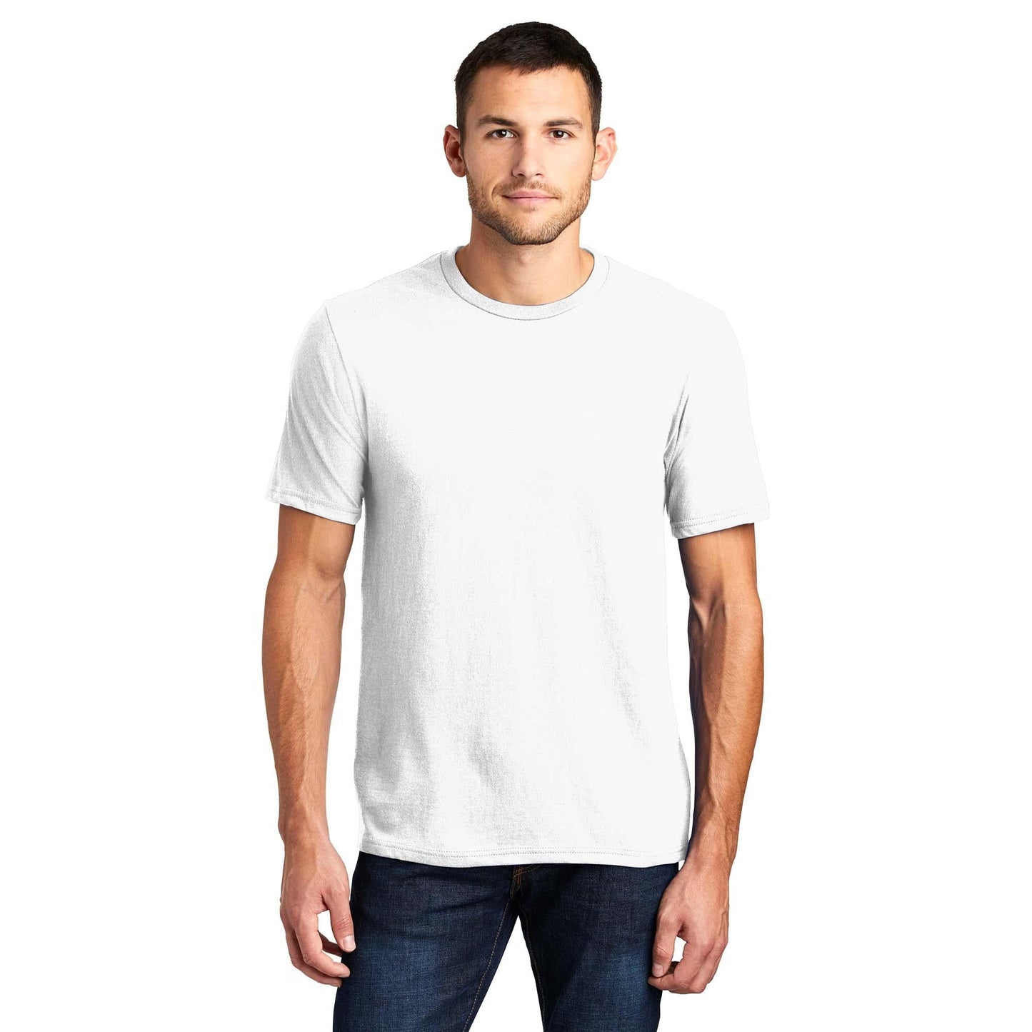 Black T-Shirts - District - Soft Fabric - Trendy Style