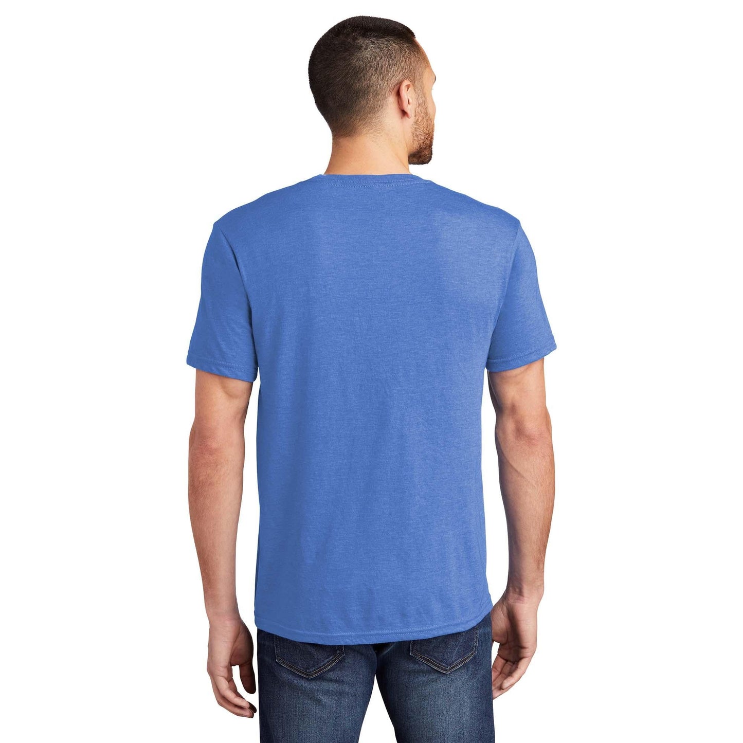 Black T-Shirts - District - Soft Cotton Blend - Comfortable Wear