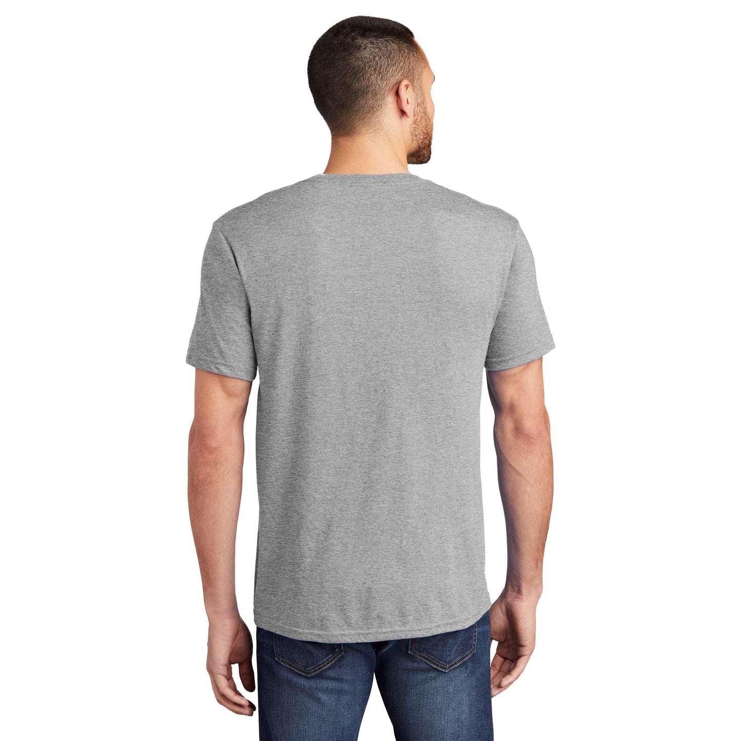 Black T-Shirts - District - Soft Cotton Blend - Comfortable Wear