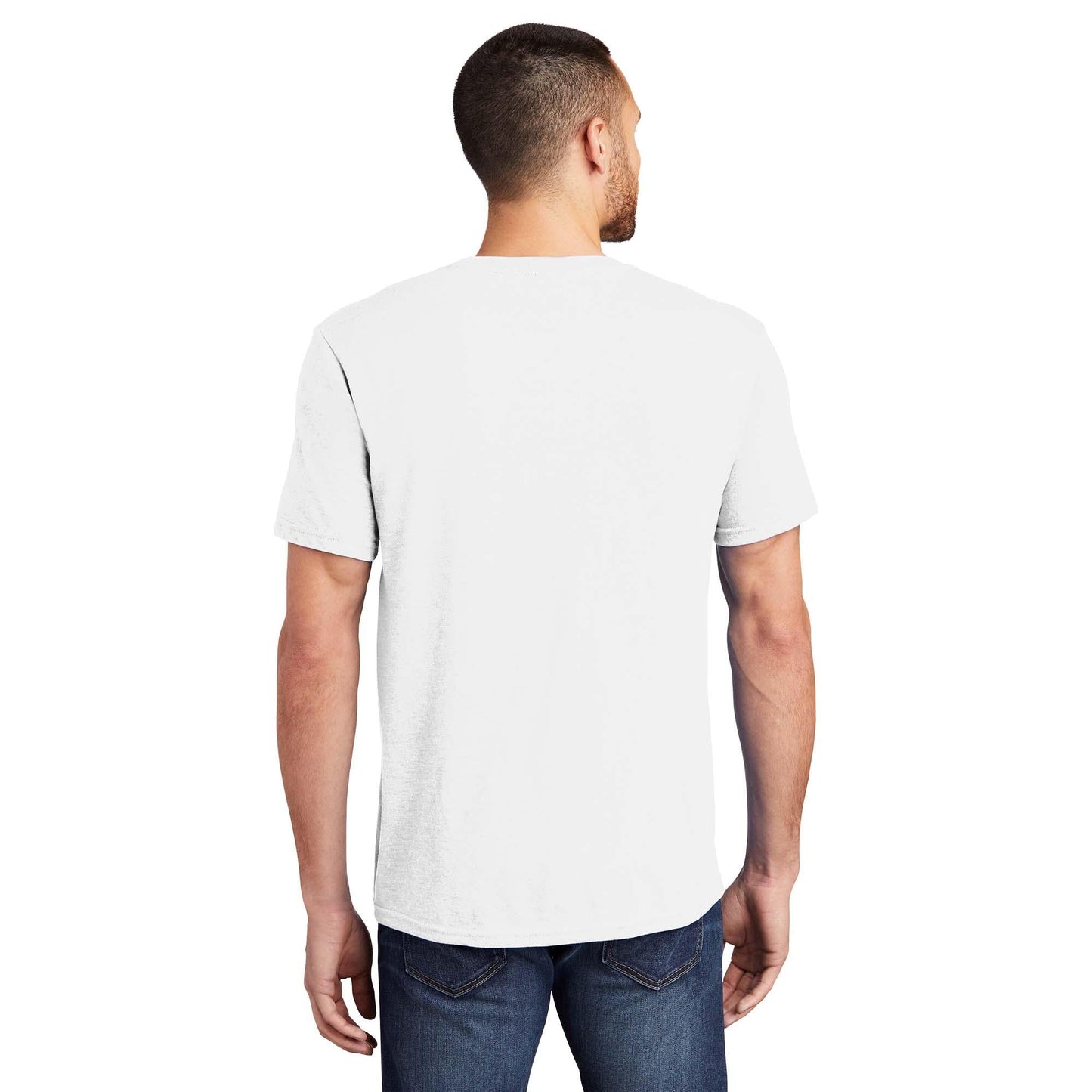 Black T-Shirts - District - Soft Cotton Blend - Comfortable Wear