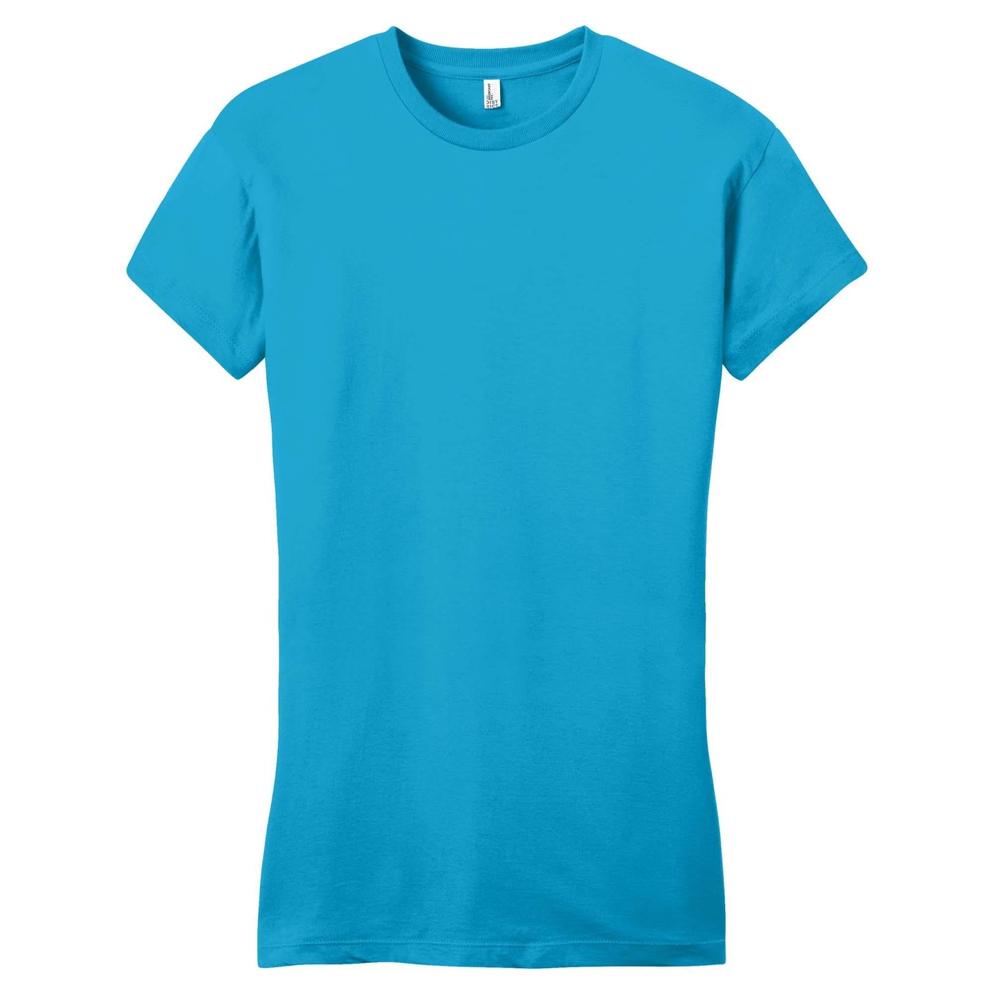 Black T-Shirts - District - Soft Cotton Tee - Comfortable Fit