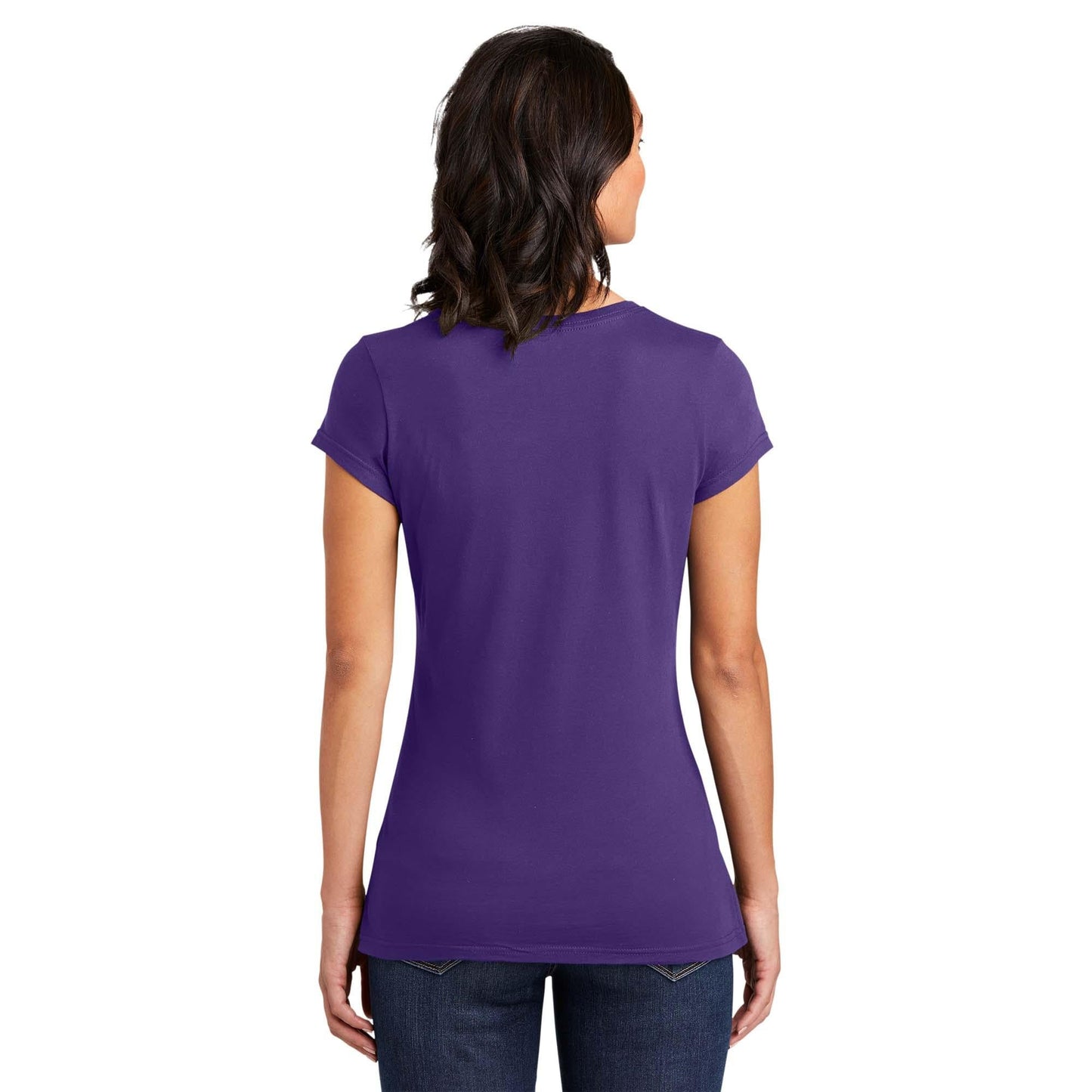 Black T-Shirts - District - Soft Cotton Tee - Comfortable Fit