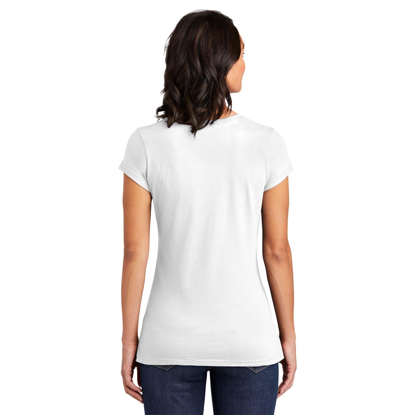 Black T-Shirts - District - Soft Cotton Tee - Comfortable Fit