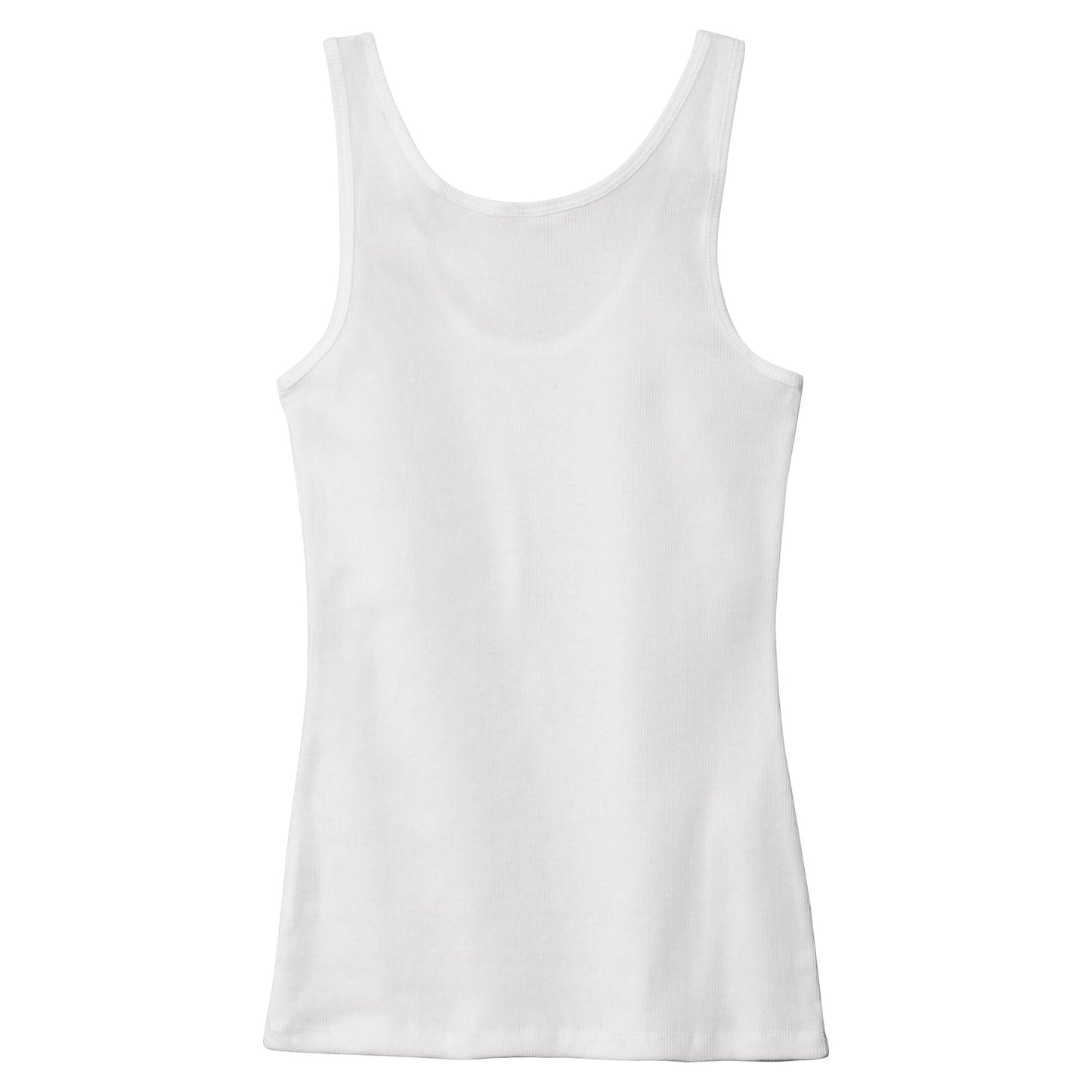 Black Rib Tank - District - Combed Cotton Blend - Smooth Fit