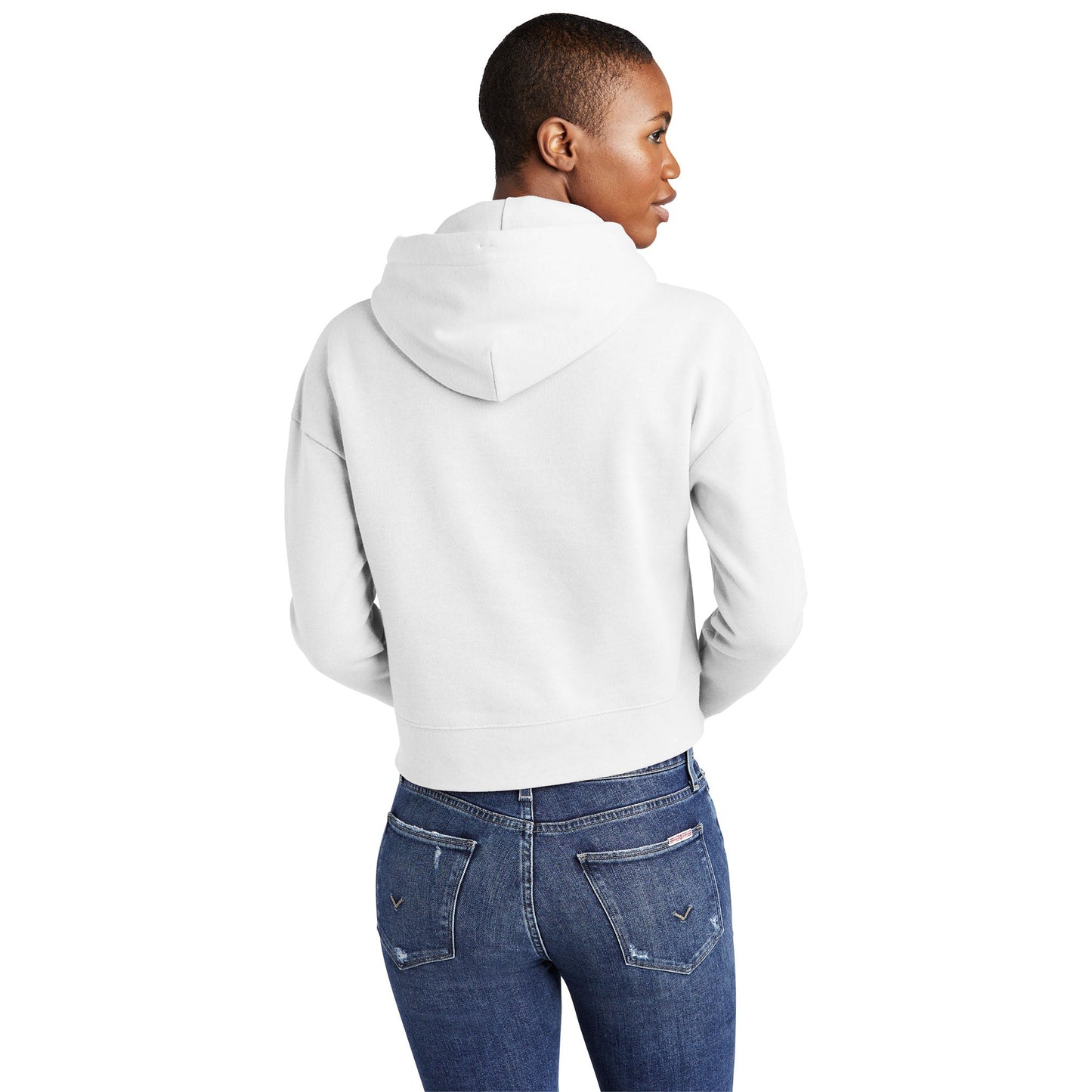 Black Sweatshirts - District - Soft Fleece Hoodie - Cozy