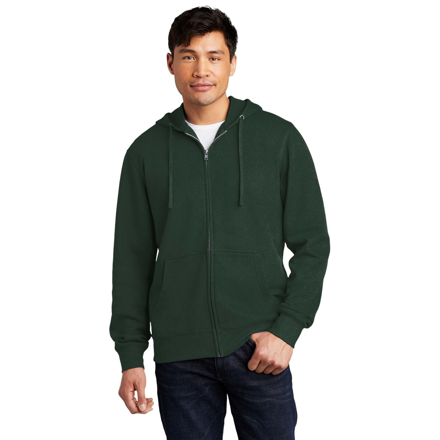 Black Fleece Hoodie - District - Comfortable Fit