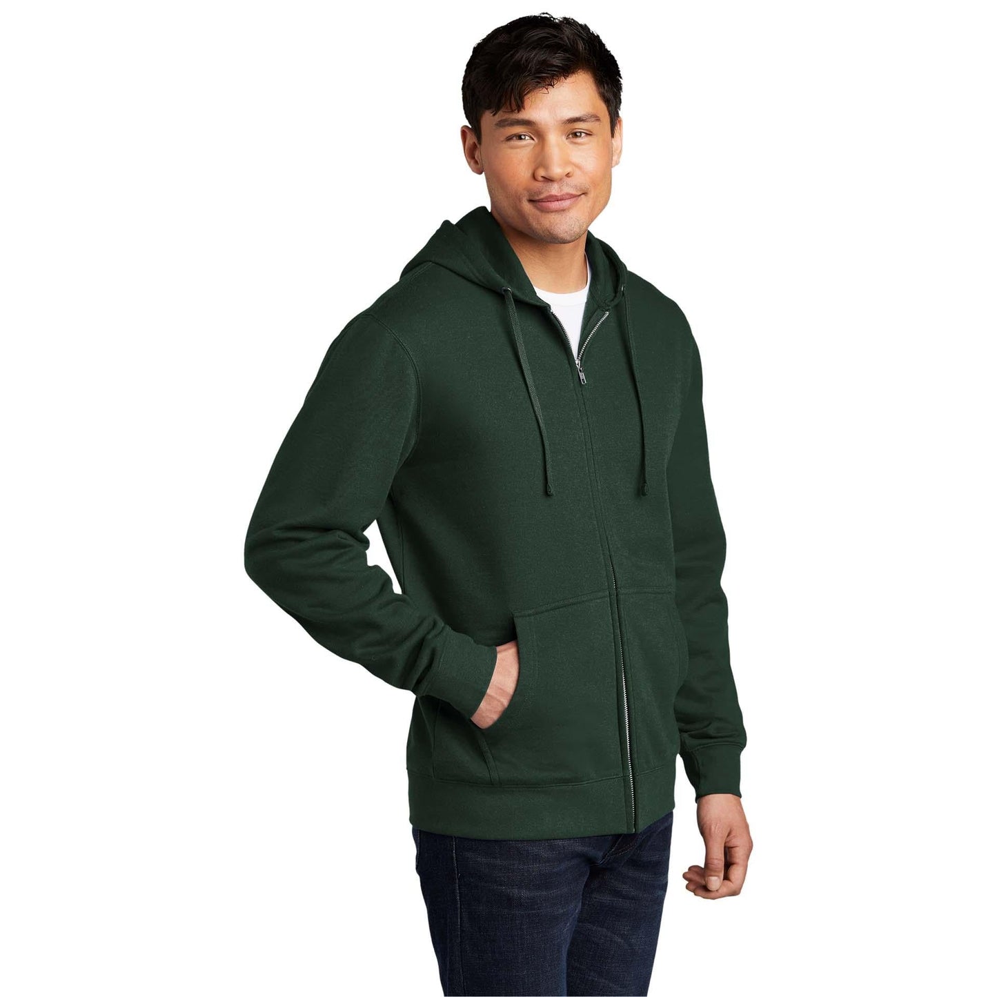 Black Fleece Hoodie - District - Comfortable Fit