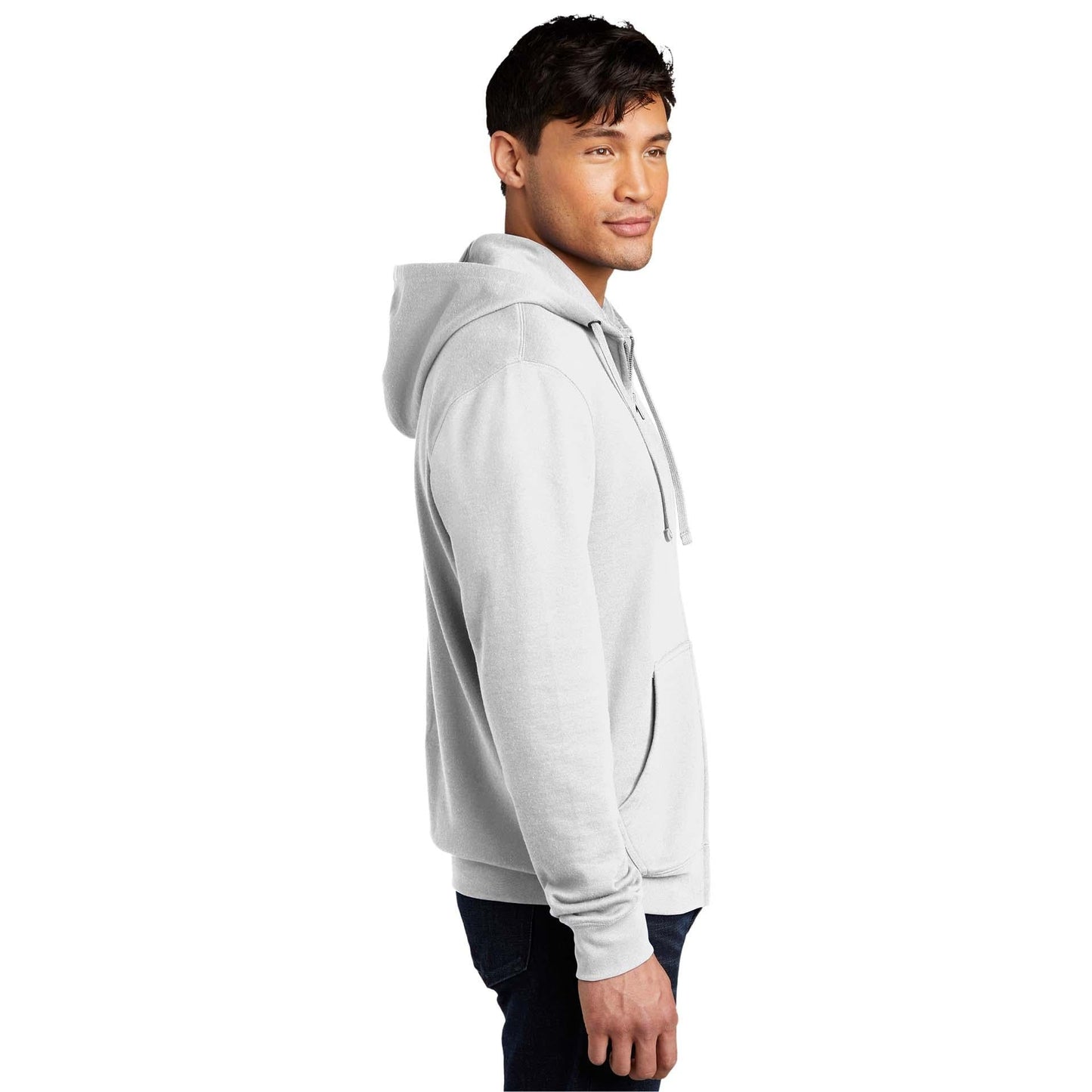 Black Fleece Hoodie - District - Comfortable Fit
