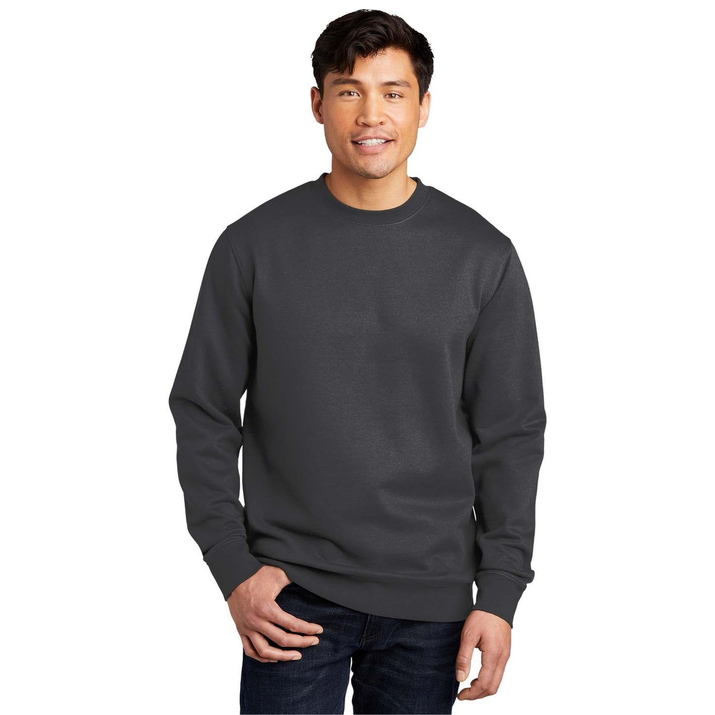 Black Sweatshirts - District - Soft Fleece - Quality Design