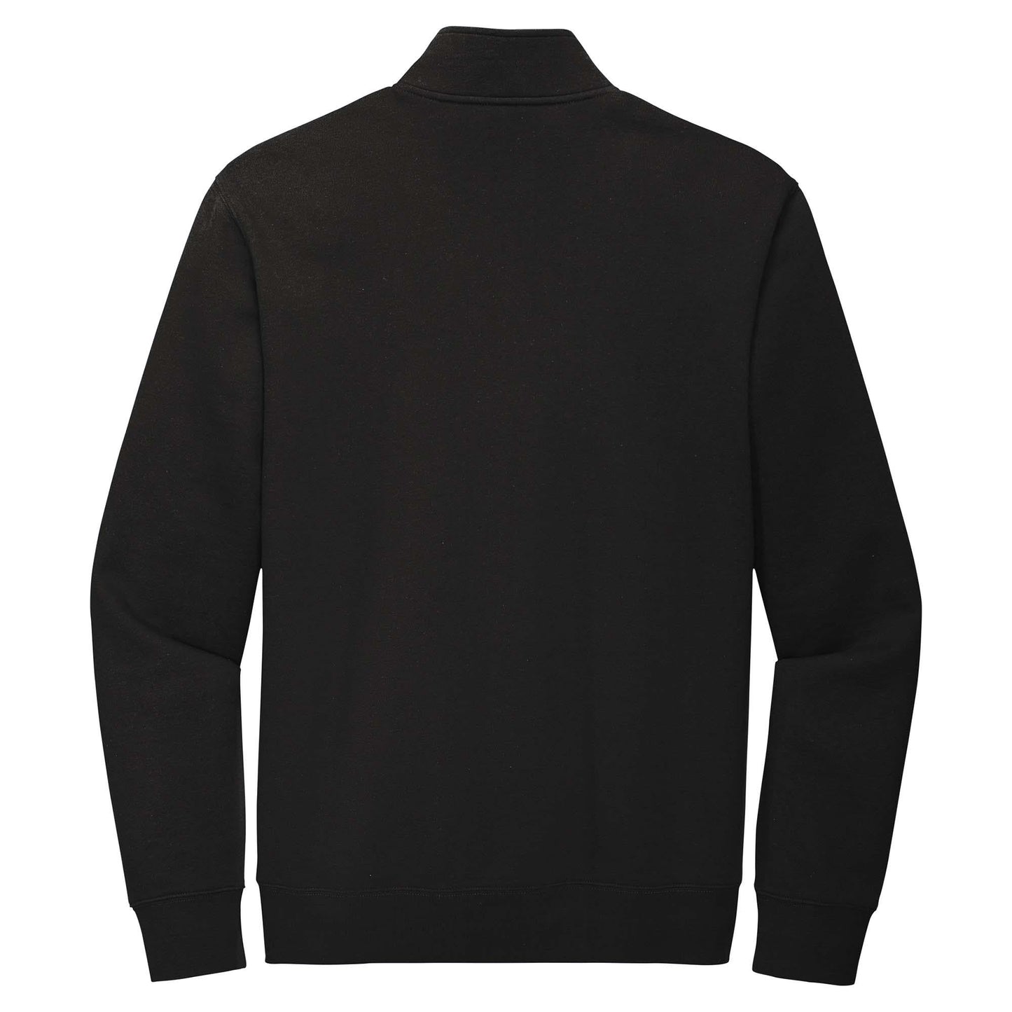 Jet Black Sweatshirt - District - Soft Fleece - Quality Fabric