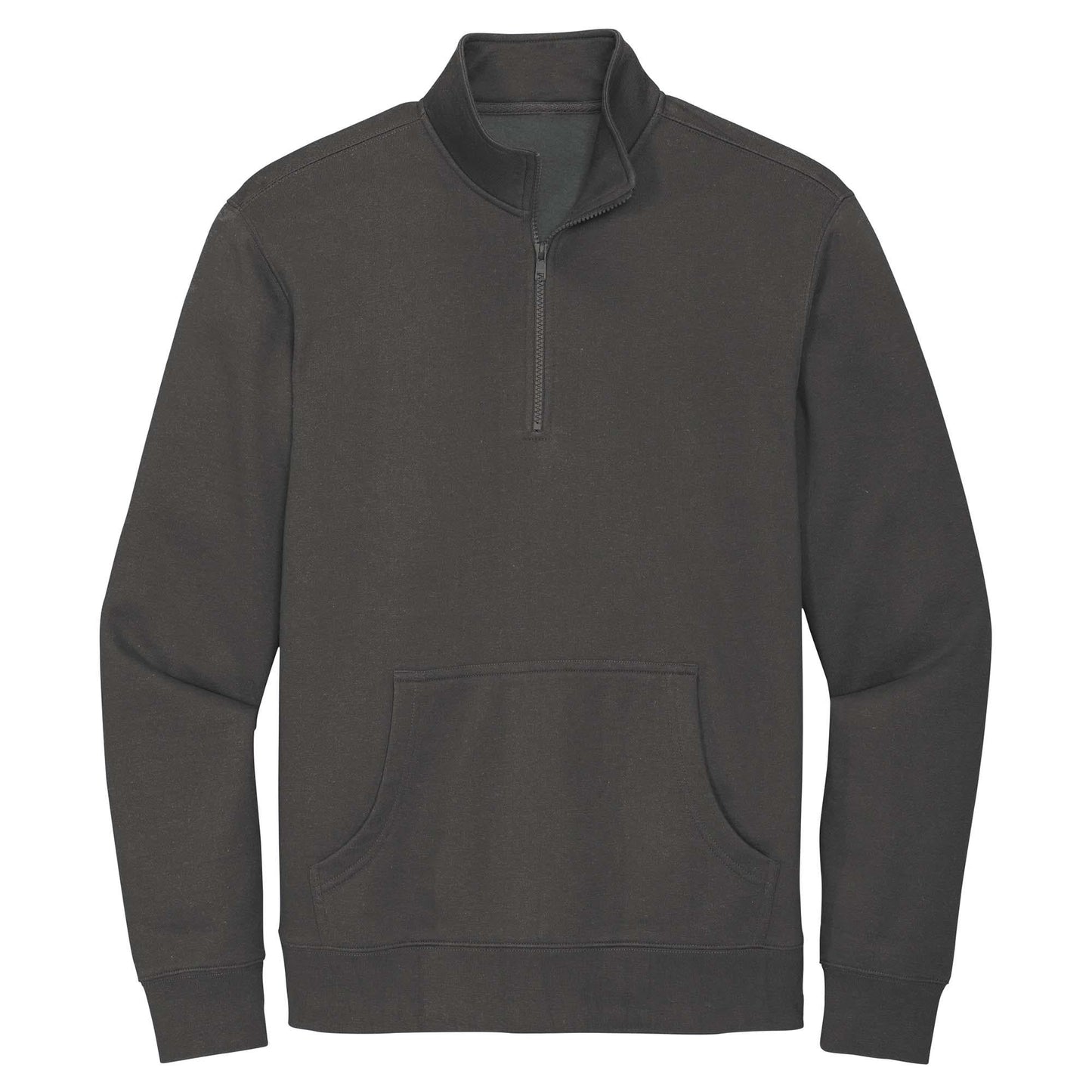Jet Black Sweatshirt - District - Soft Fleece - Quality Fabric