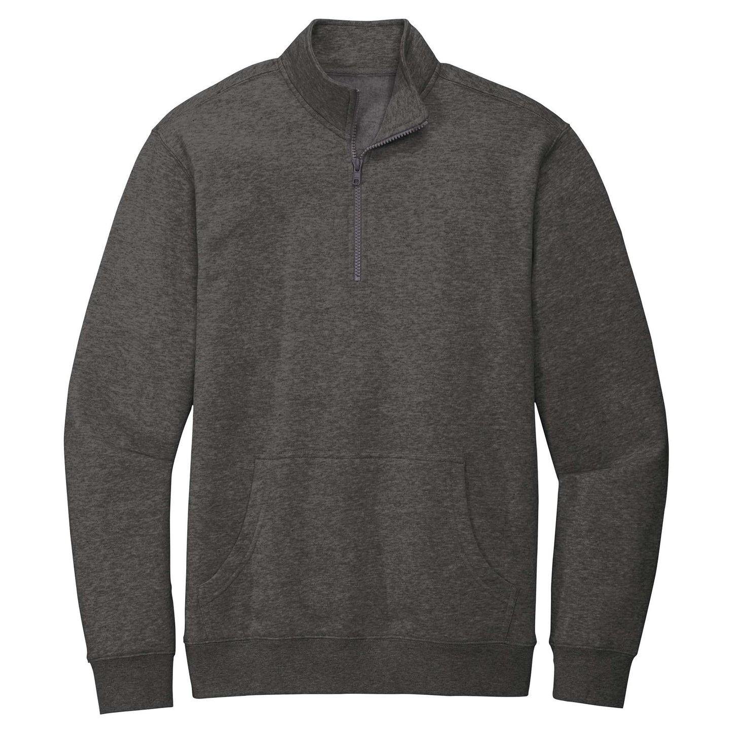 Jet Black Sweatshirt - District - Soft Fleece - Quality Fabric