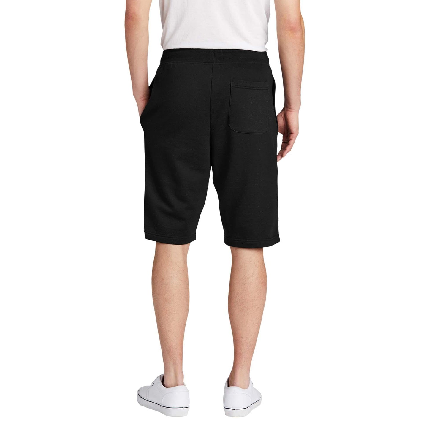 Black Comfortable Shorts - District - Soft Cotton Blend