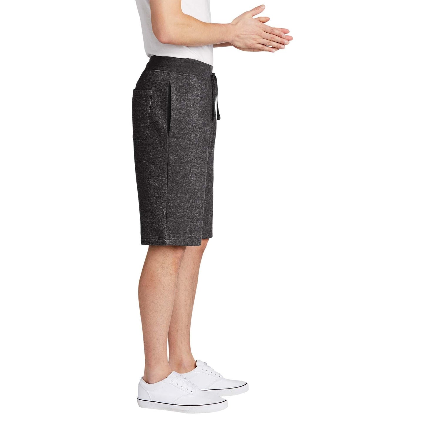 Black Comfortable Shorts - District - Soft Cotton Blend