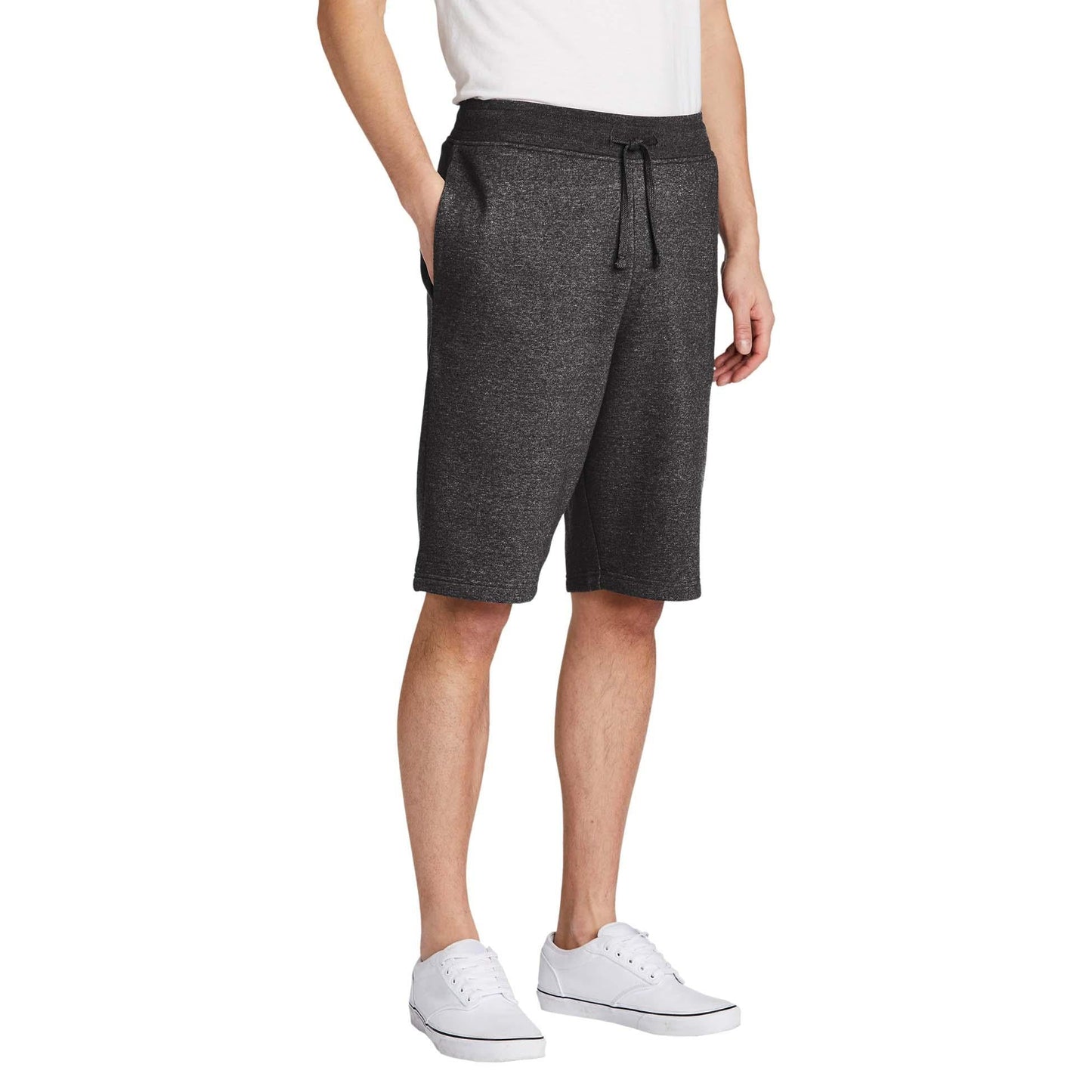 Black Comfortable Shorts - District - Soft Cotton Blend