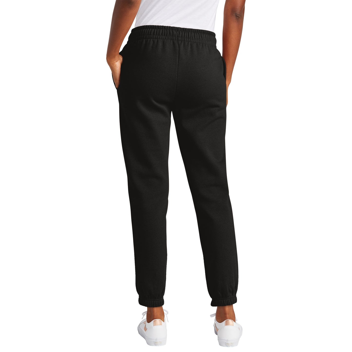 Black Sweatpants - District - Soft Fleece - Stylish Comfort