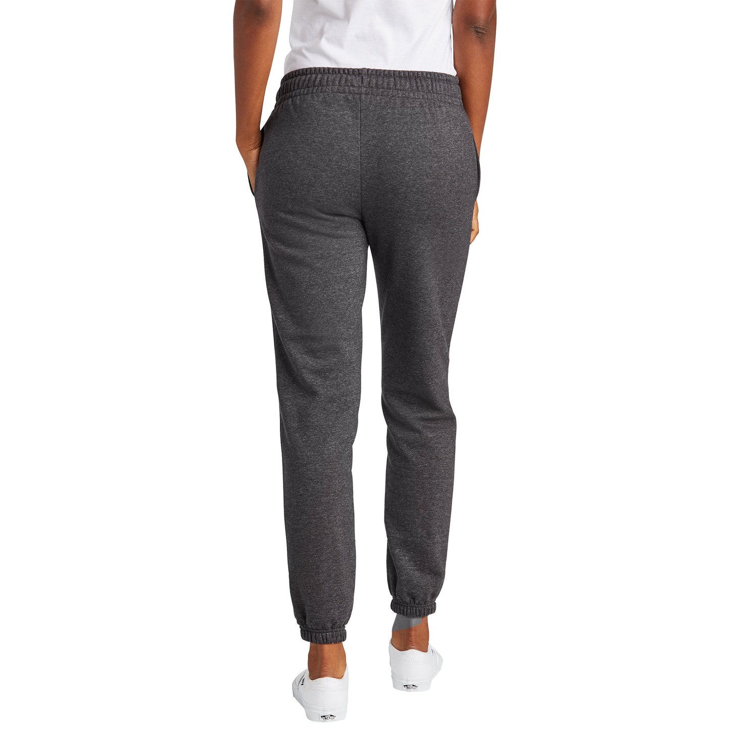 Black Sweatpants - District - Soft Fleece - Stylish Comfort