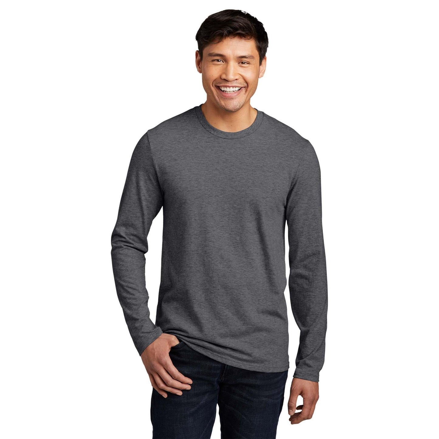 Black T-Shirts - District - Fitted Tee - Soft Cotton - Quality