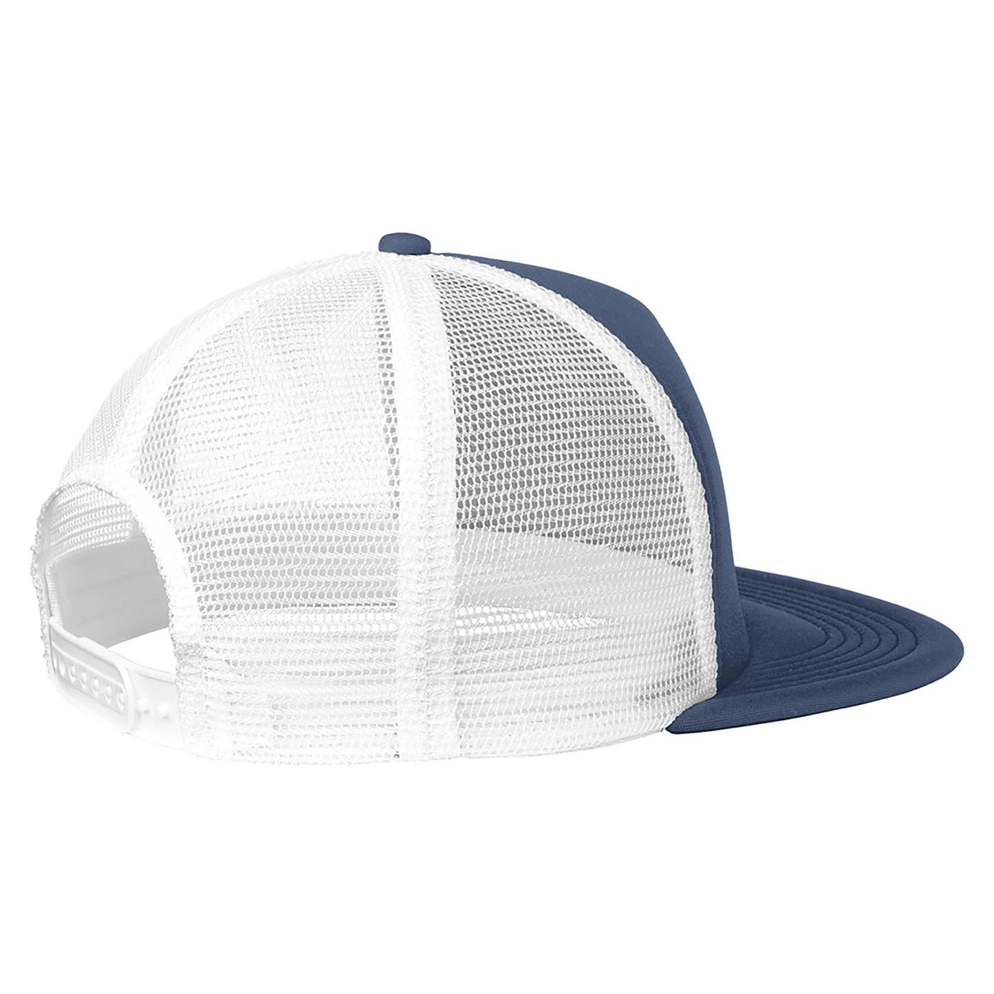 Black Flat Brim Hat - District - Structured Design