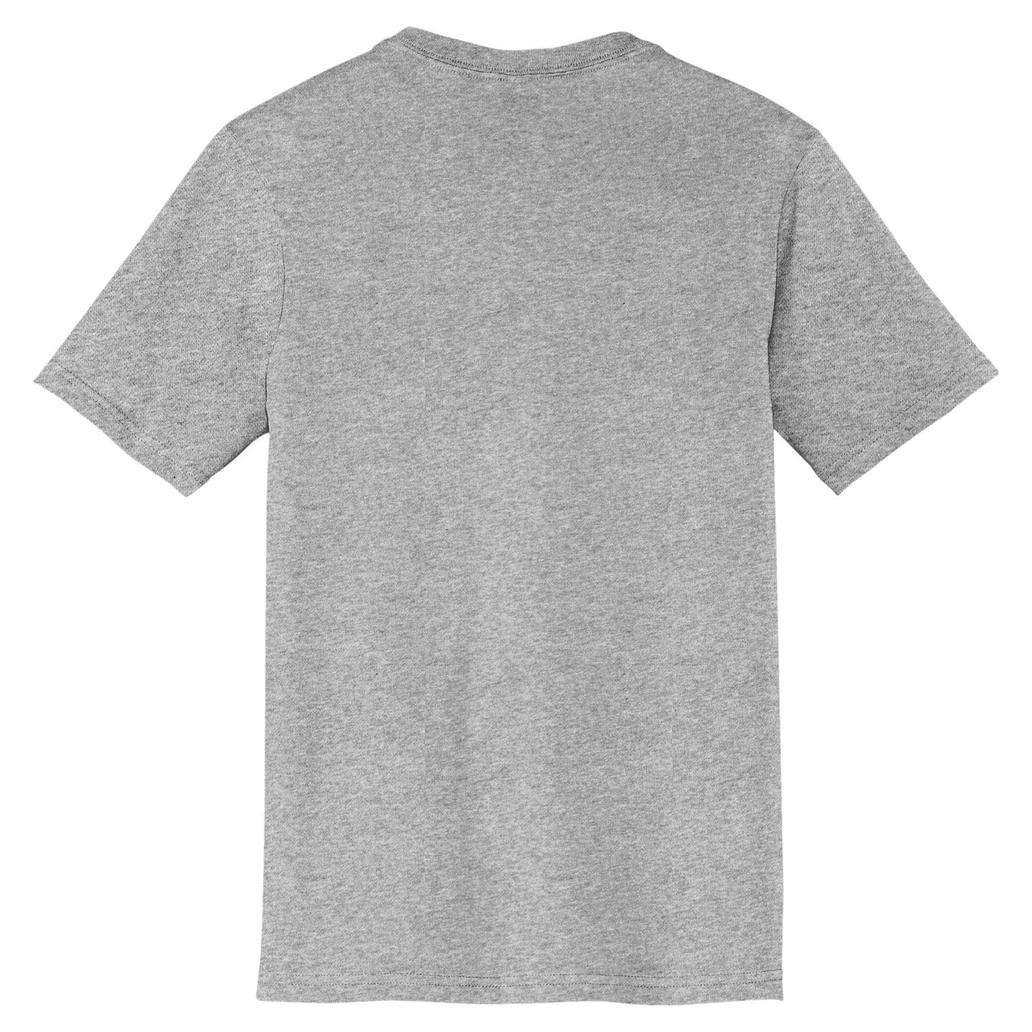 Black T-Shirts - District - V-Neck Style Cotton Blend