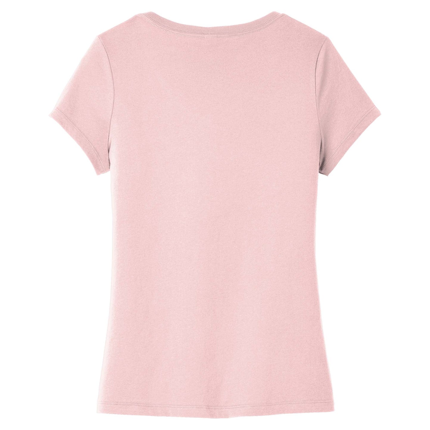 Black T-Shirts - District - Soft V-Neck - Stylish Fit - Soft Fabric
