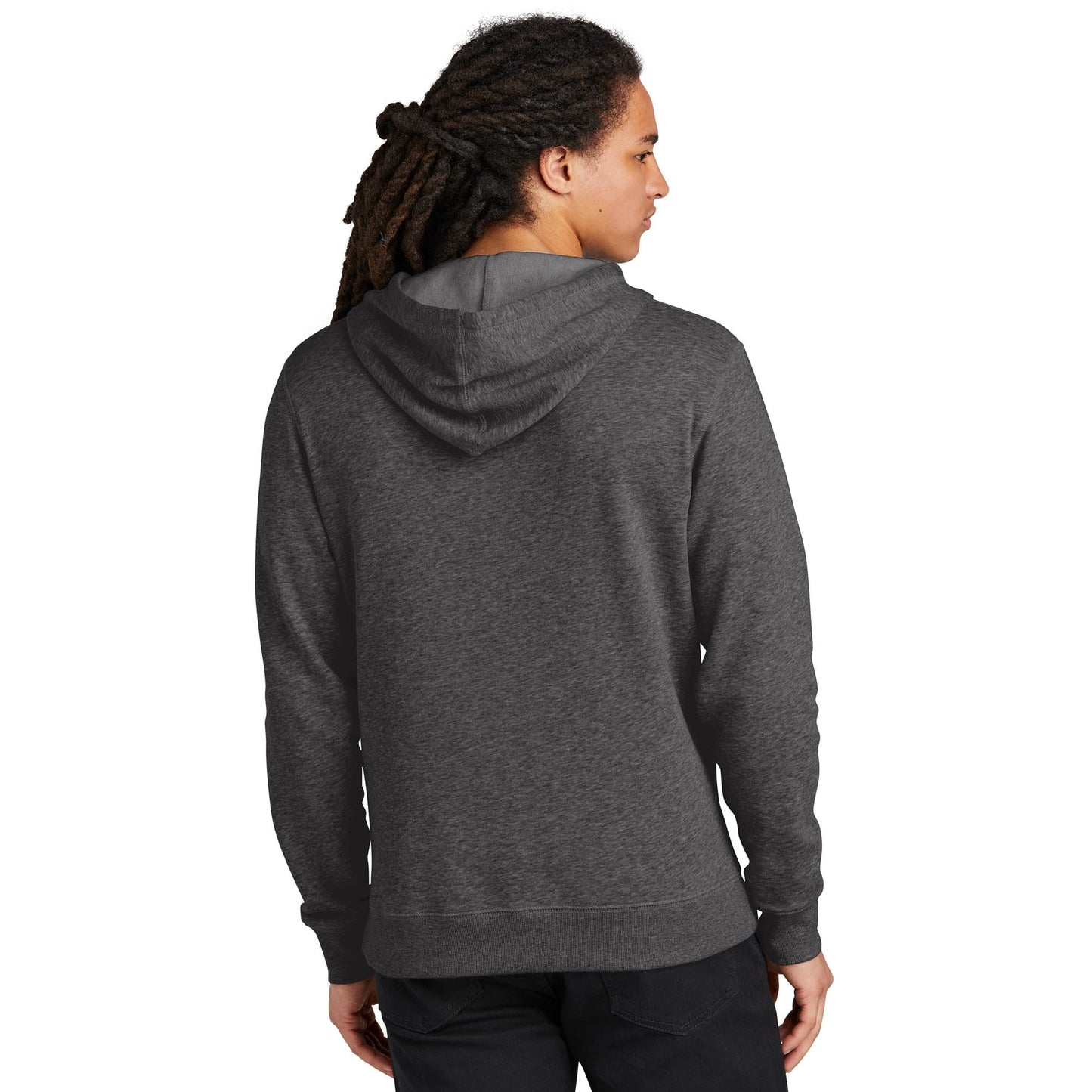 Black Sweatshirts - Cozy Hoodie - District - Soft Style