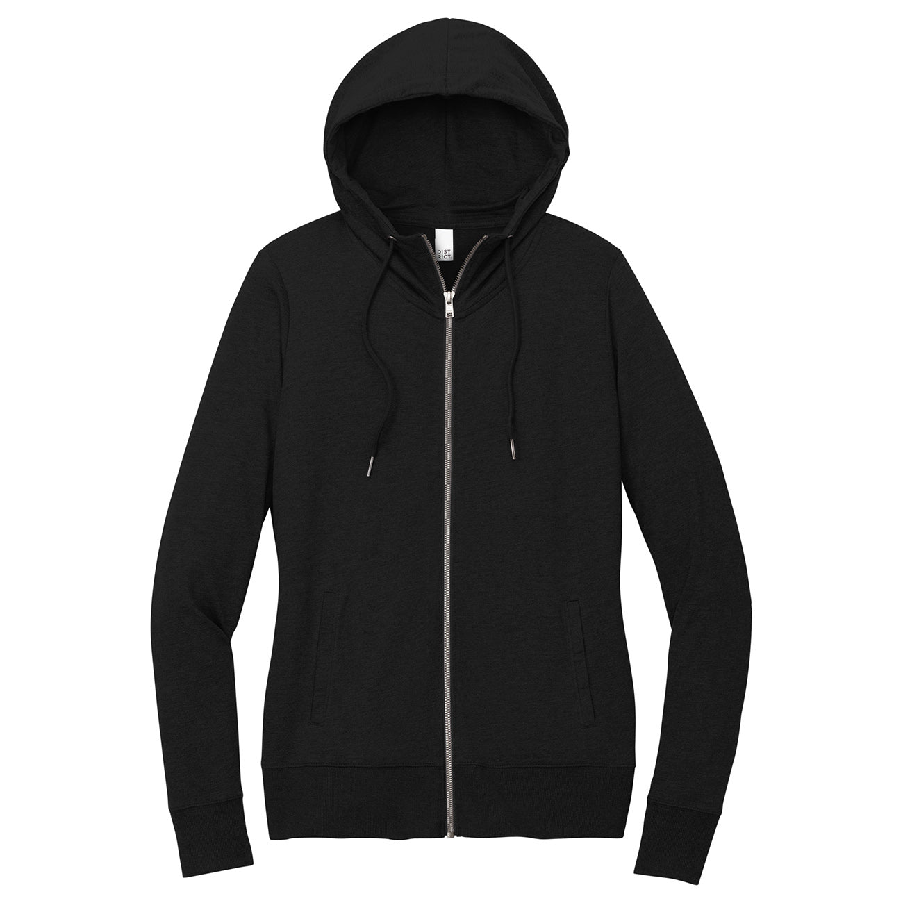 Black Sweatshirts - Cozy Hoodie - District - French Terry