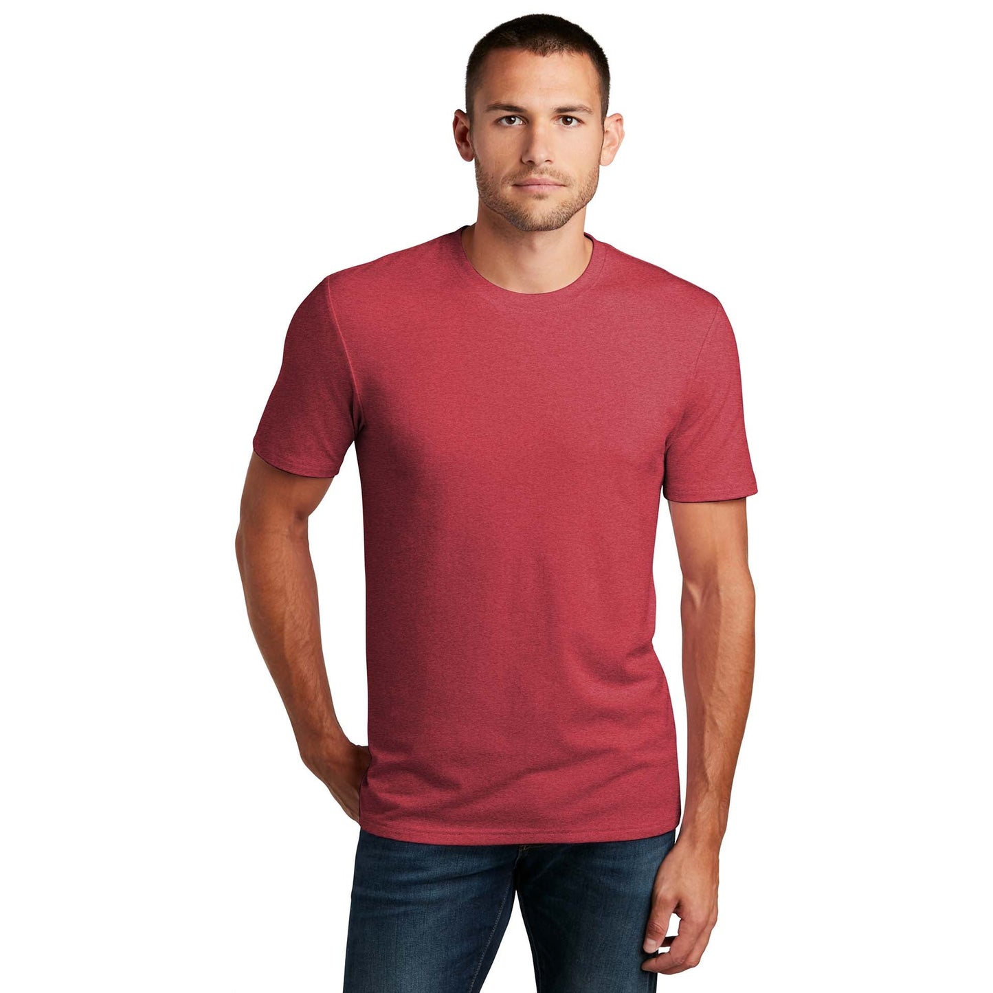 Black T-Shirts - District - Comfortable Flex Tee