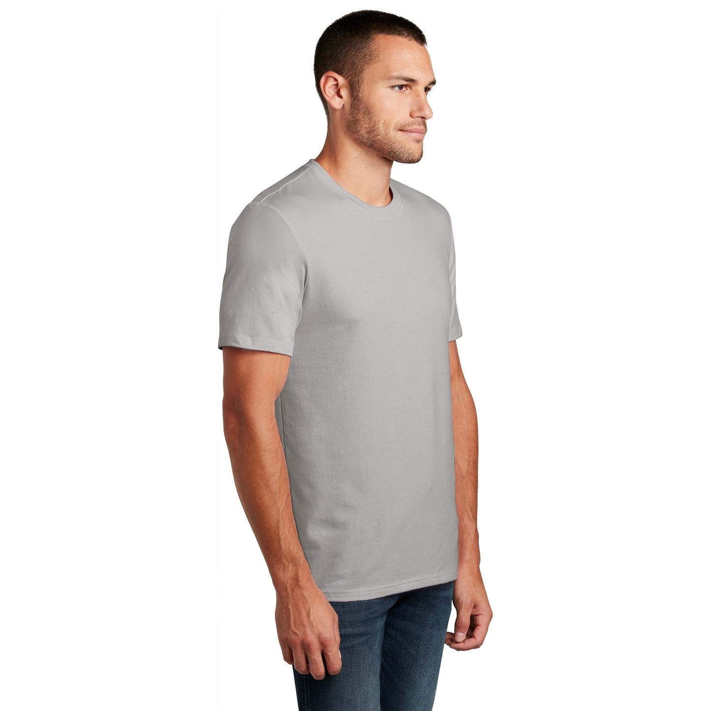 Black T-Shirts - District - Comfortable Flex Tee