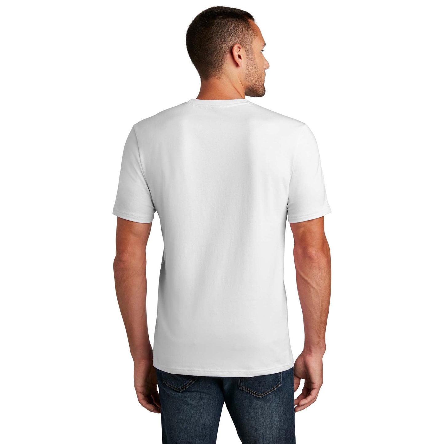 Black T-Shirts - District - Comfortable Flex Tee