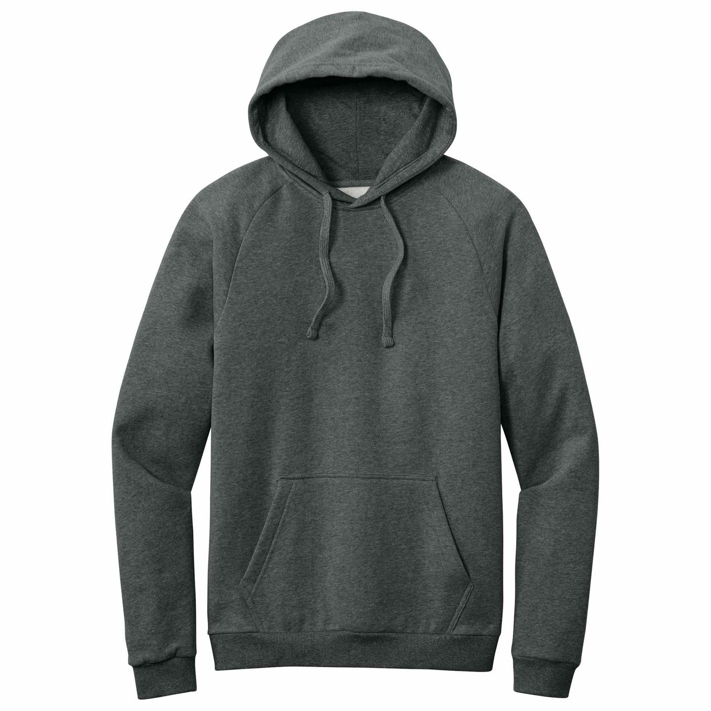 Jet Black Sweatshirt - District - Soft Fleece Fabric