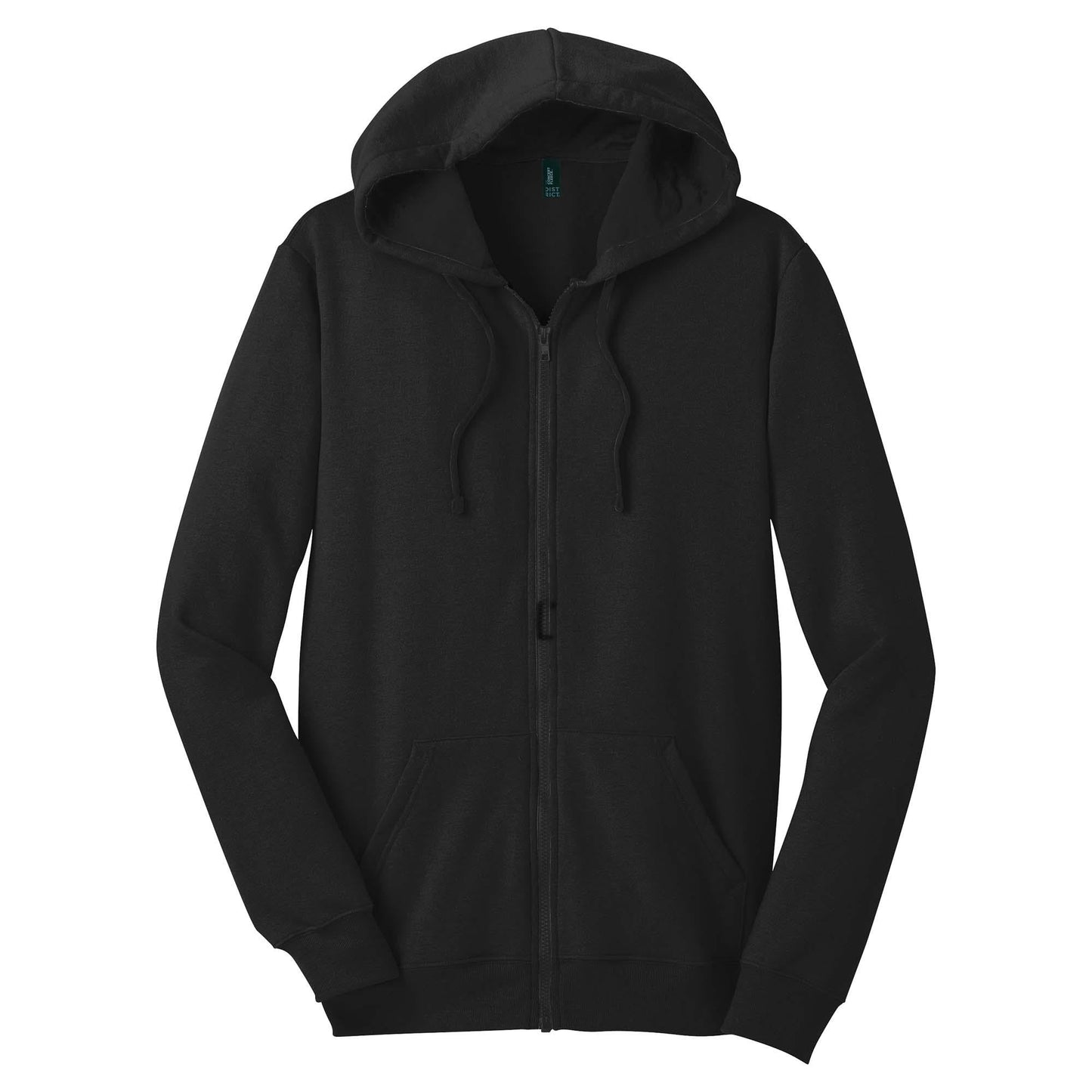 Black Sweatshirts - District - Fleece Hoodie - Cozy Style