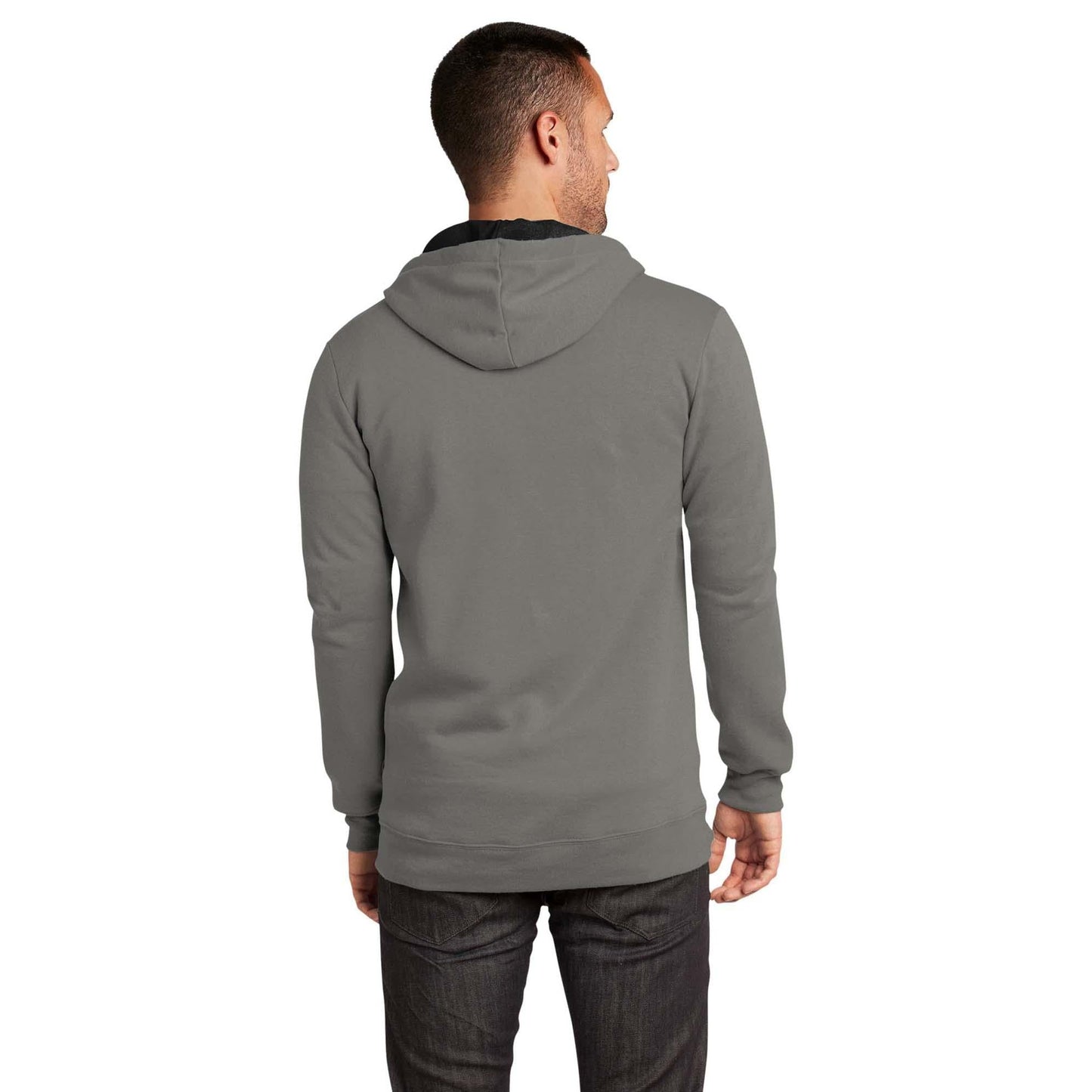 Black Sweatshirts - District - Fleece Hoodie - Cozy Style