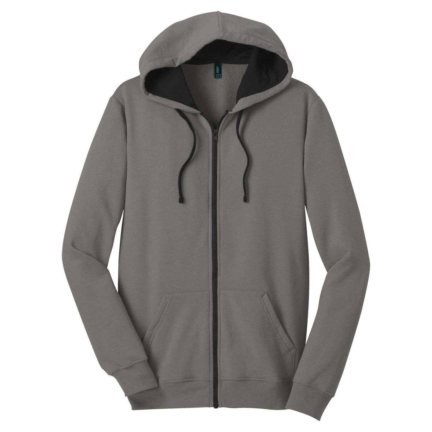 Black Sweatshirts - District - Fleece Hoodie - Cozy Style