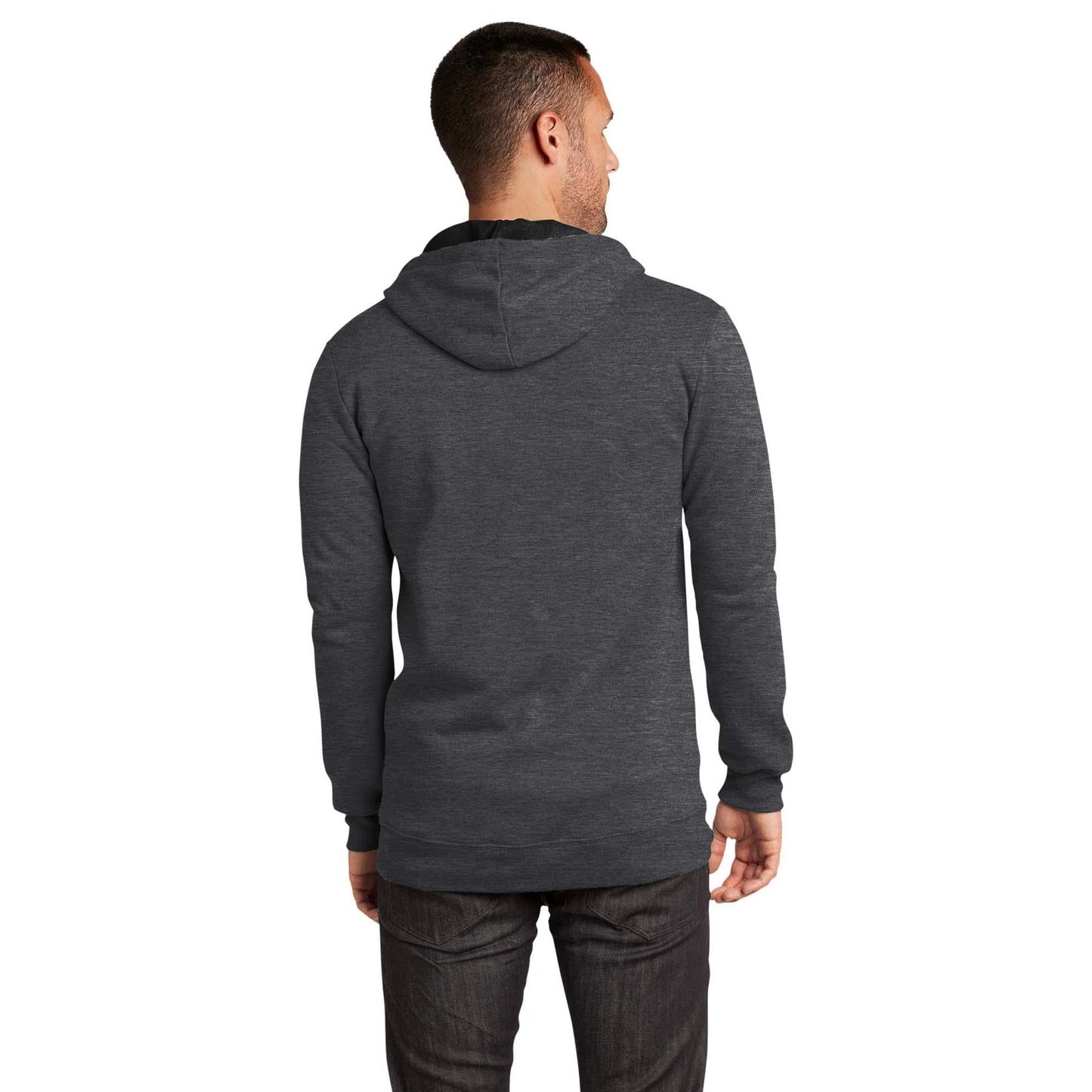 Black Sweatshirts - District - Fleece Hoodie - Cozy Style
