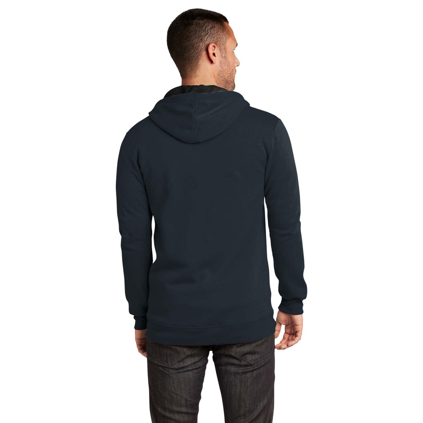 Black Sweatshirts - District - Fleece Hoodie - Cozy Style