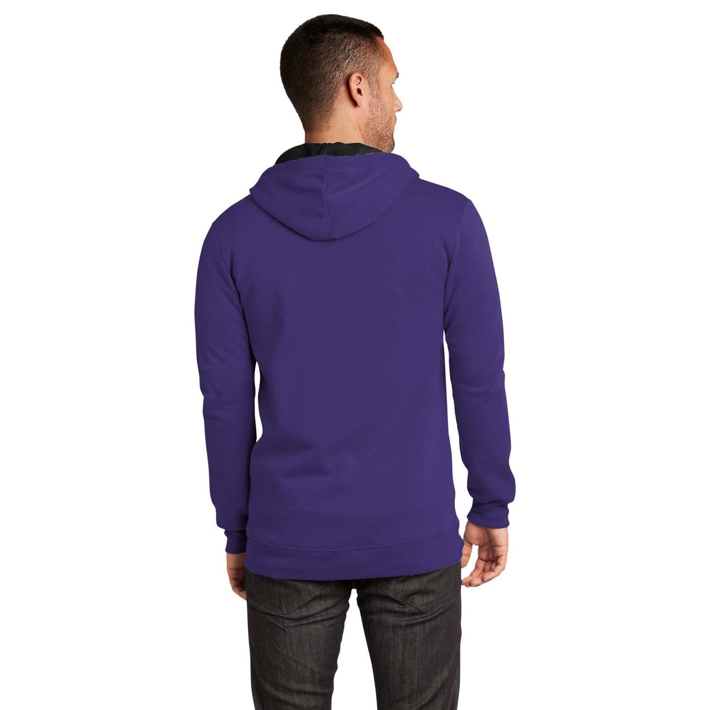 Black Sweatshirts - District - Fleece Hoodie - Cozy Style
