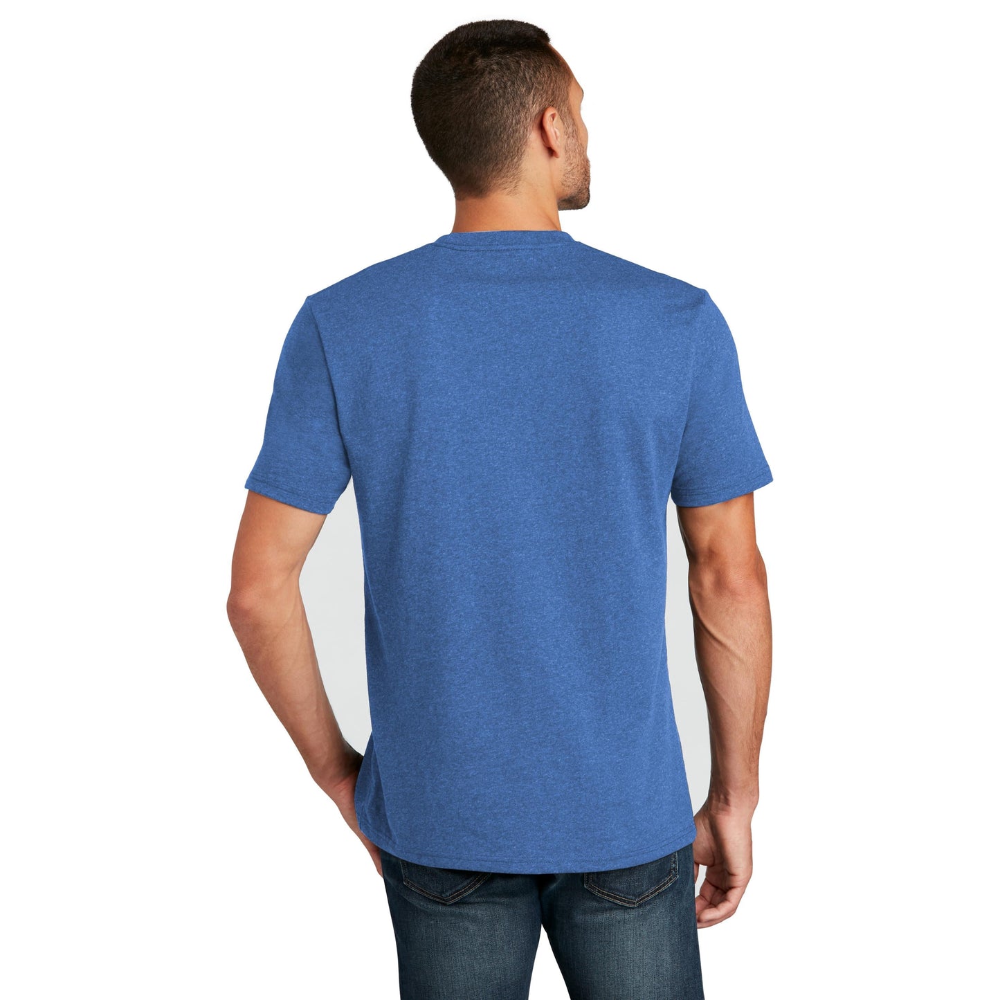 Black T-Shirts - District - Recycled Cotton Blend