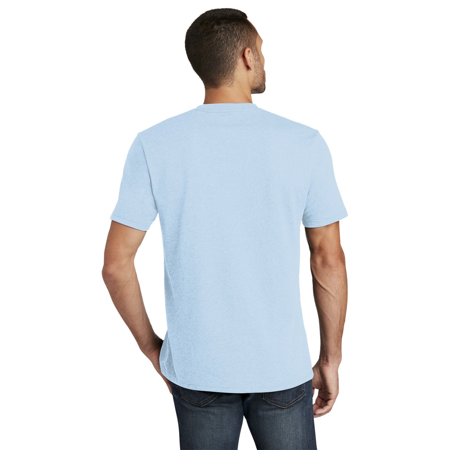 Black T-Shirts - District - Recycled Cotton Blend