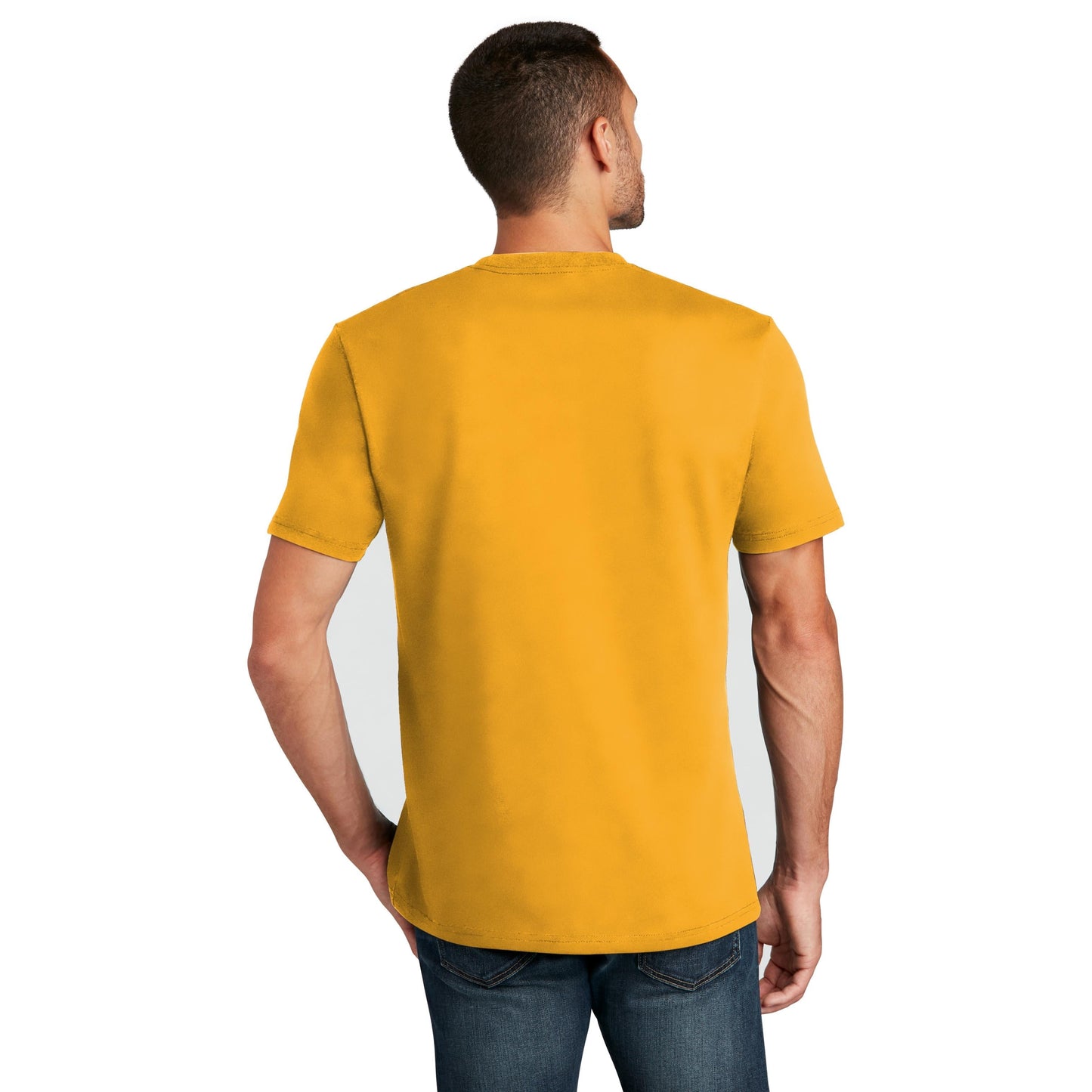 Black T-Shirts - District - Recycled Cotton Blend