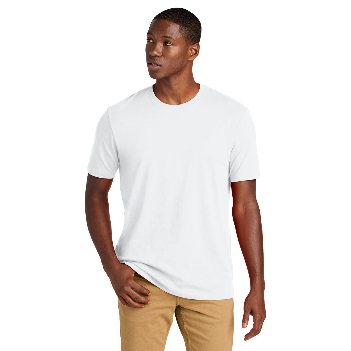 Black T-Shirts - District - Recycled Cotton Blend
